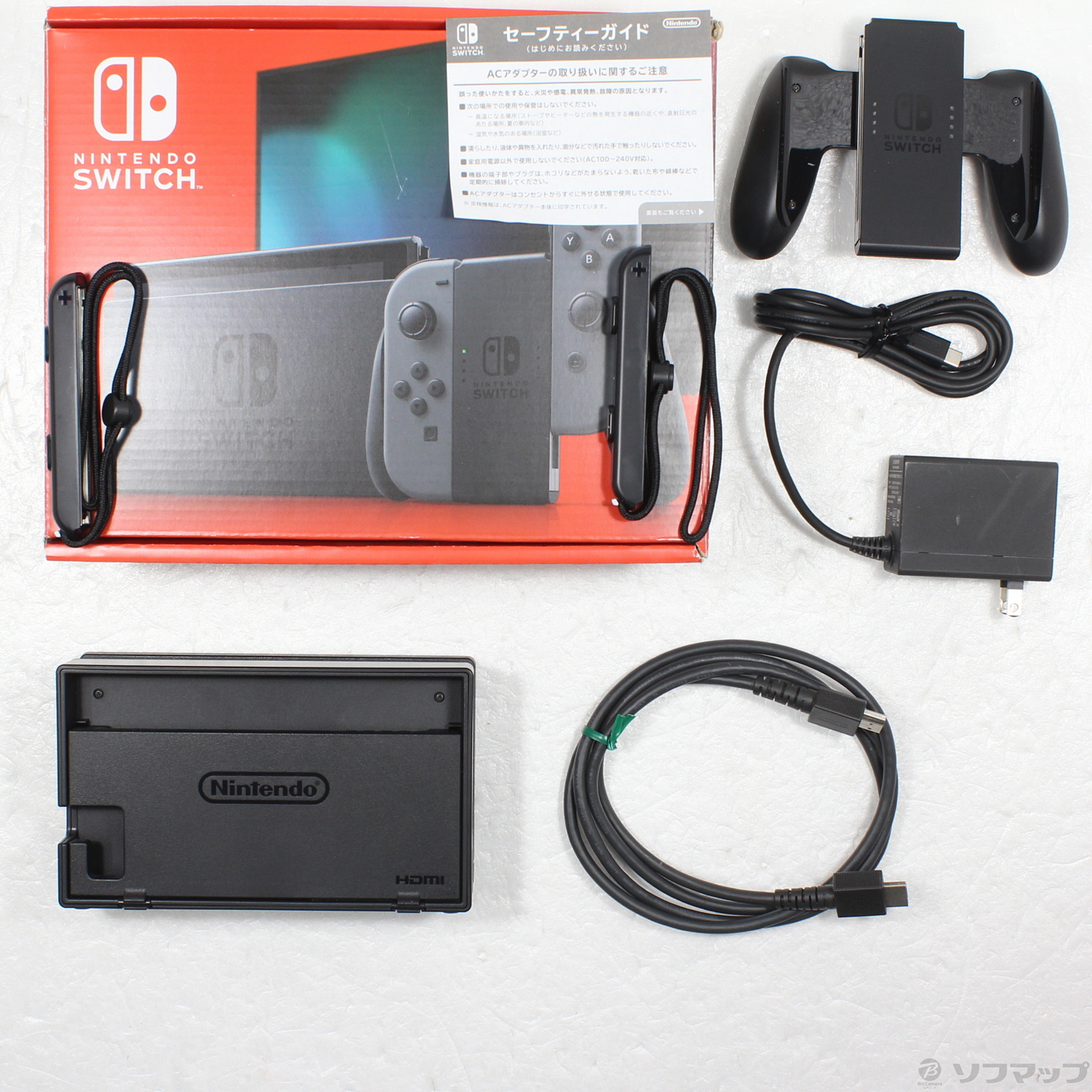 中古品〕 Nintendo Switch Joy-Con (L) ／ (R) グレー｜の通販は