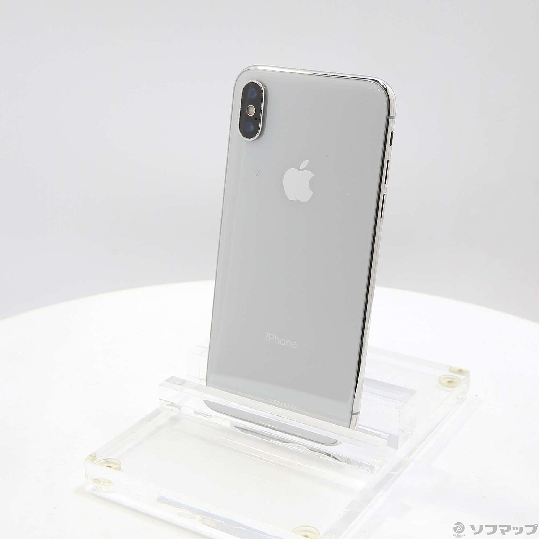 中古】iPhoneX 64GB シルバー MQAY2J／A SIMフリー [2133053822881 