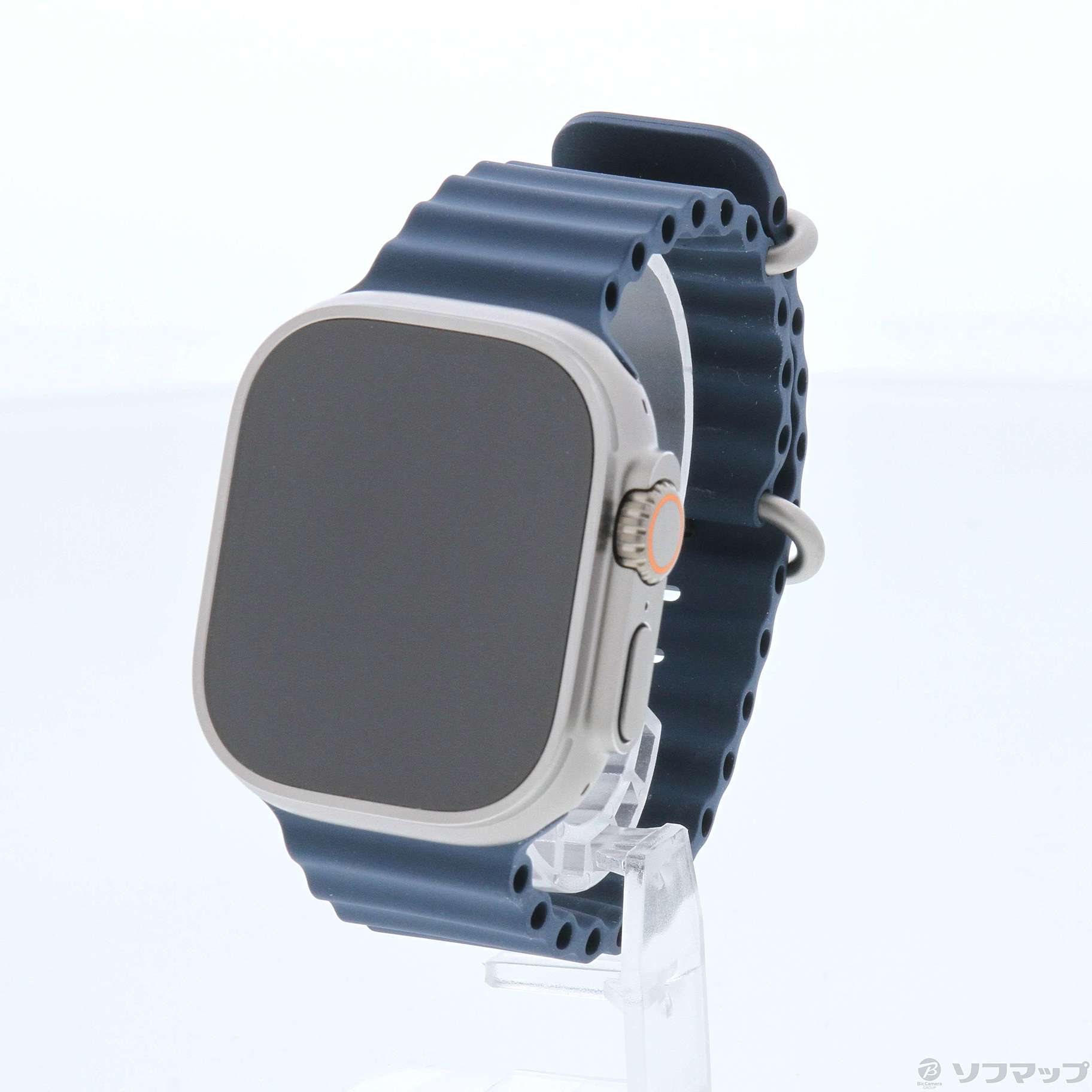 Apple Watch Ultra 2 GPS + Cellular 49mm チタニウムケース ブルーオーシャンバンド