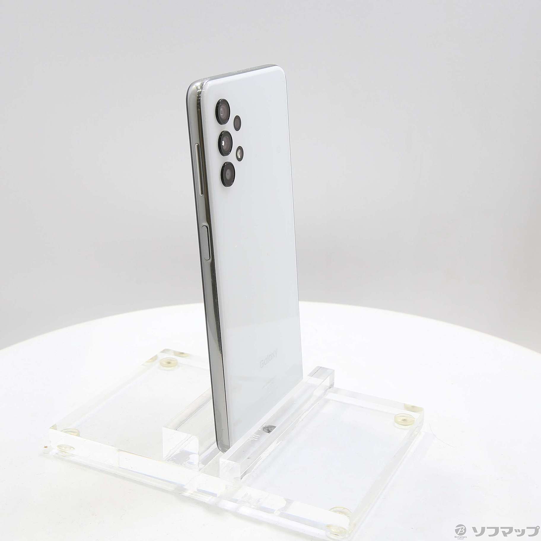 中古】GALAXY A32 5G 64GB オーサムホワイト SCG08 auロック解除SIM