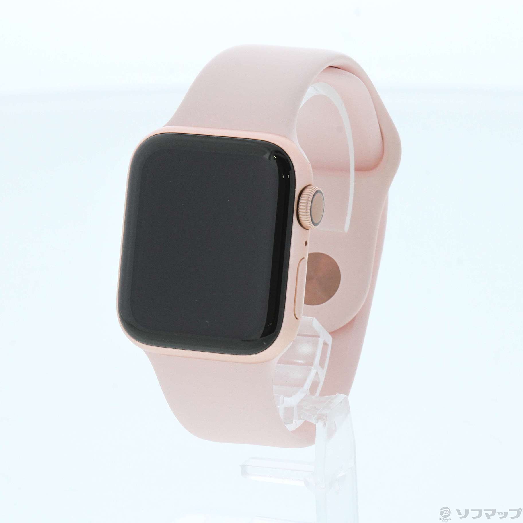 【送料無料安い】appleWatch 4 40mm GPS ゴールドアルミ　ピンクバンド 時計