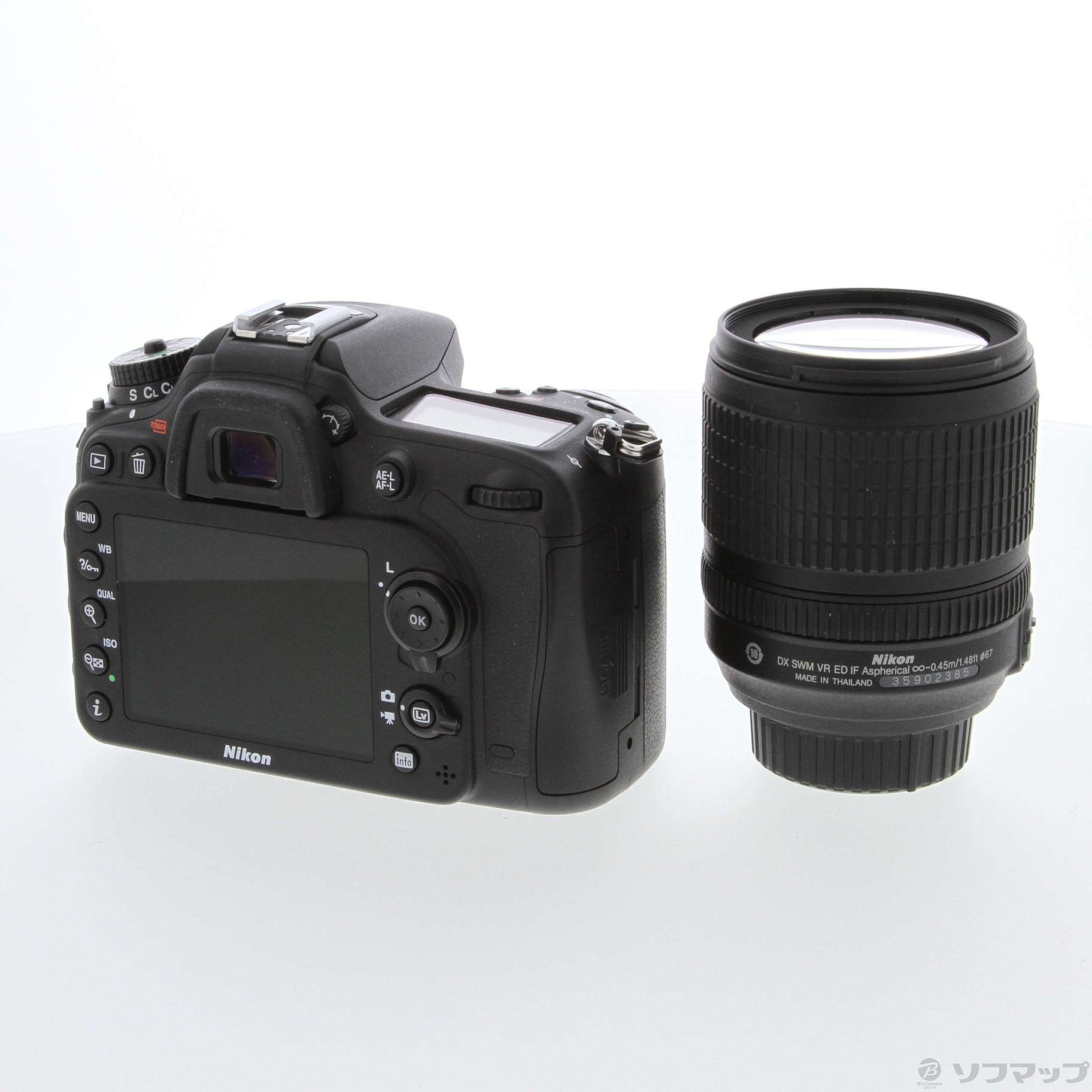 中古】Nikon D7100 18-105 VR レンズキット (2410万画素／SDXC