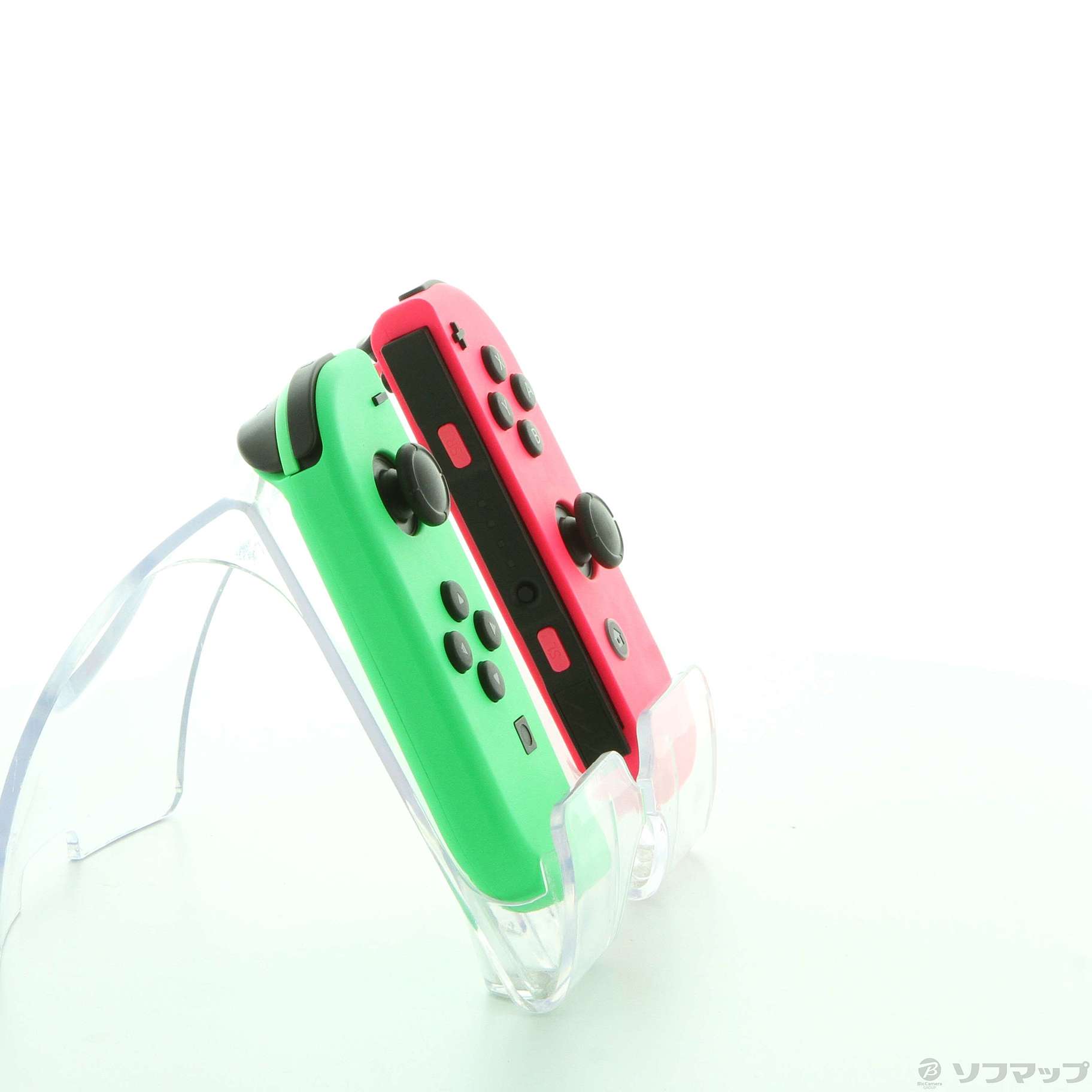 中古品〕 JOY-CON (L) ネオングリーン／ (R) ネオンピンク 【Switch ...