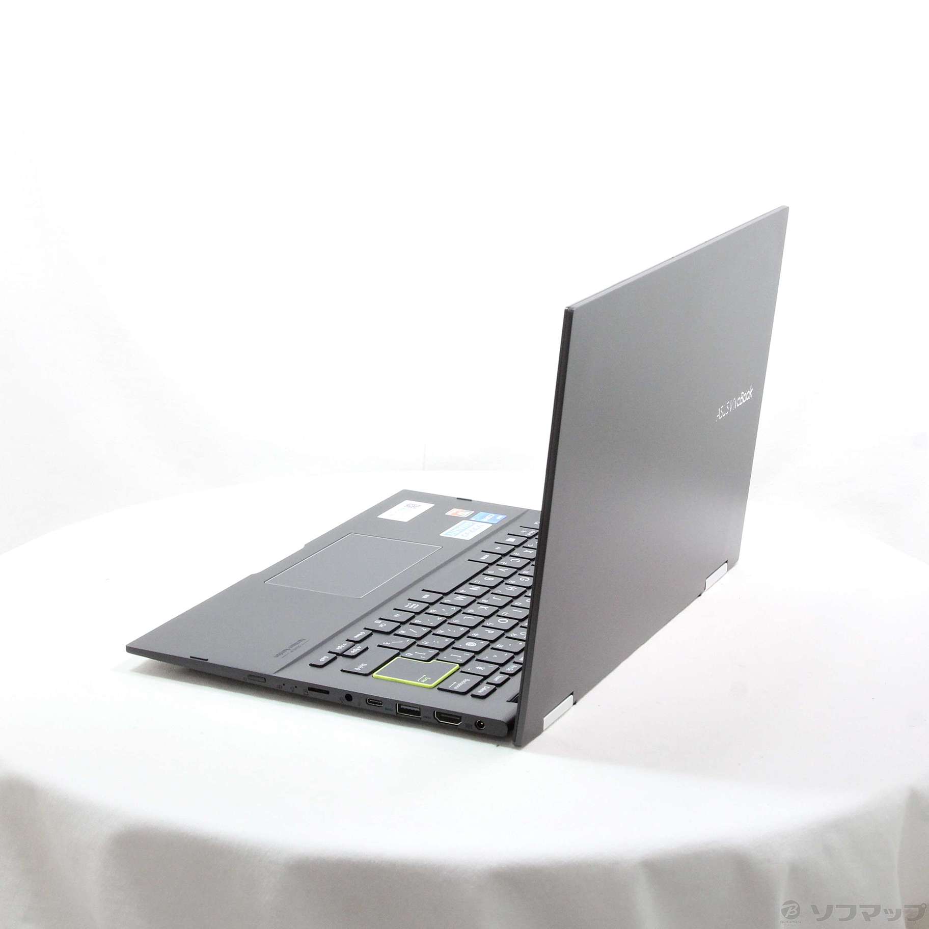 中古】VivoBook Flip 14 TP470EA-EC492WS インディーブラック ［Core-i3-1115G4  (3GHz)／4GB／SSD128GB／14インチワイド］ [2133053839964] - リコレ！|ビックカメラグループ  ソフマップの中古通販サイト