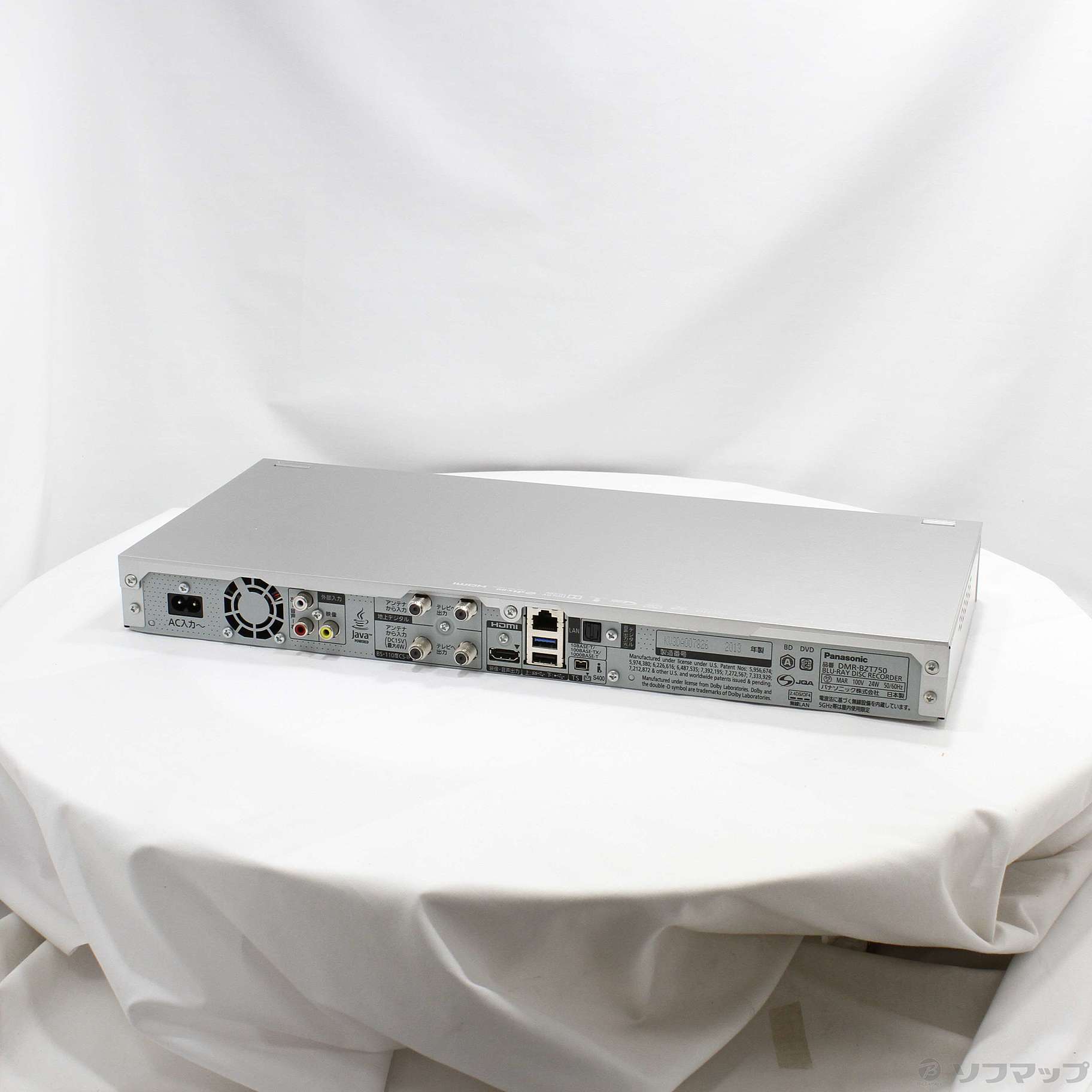 レコーダー Panasonic DMR-BZT750 2TB HDD Panasonic DMR-BZT750 2TB HDD(Panasonic(パナソニック