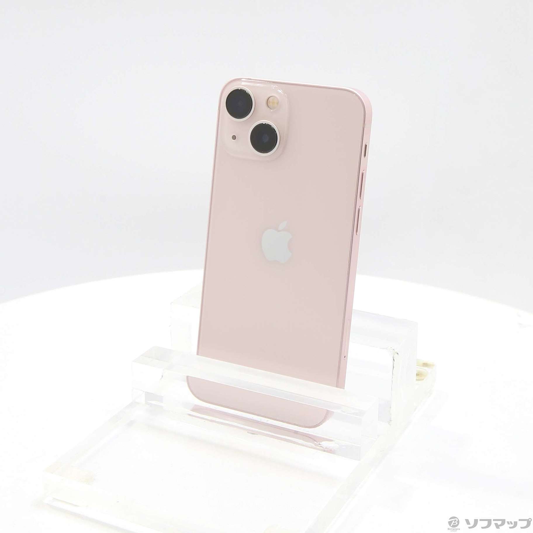 (中古)Apple iPhone13 mini 256GB ピンク MLJL3J/A SIMフリー(220-ud)
