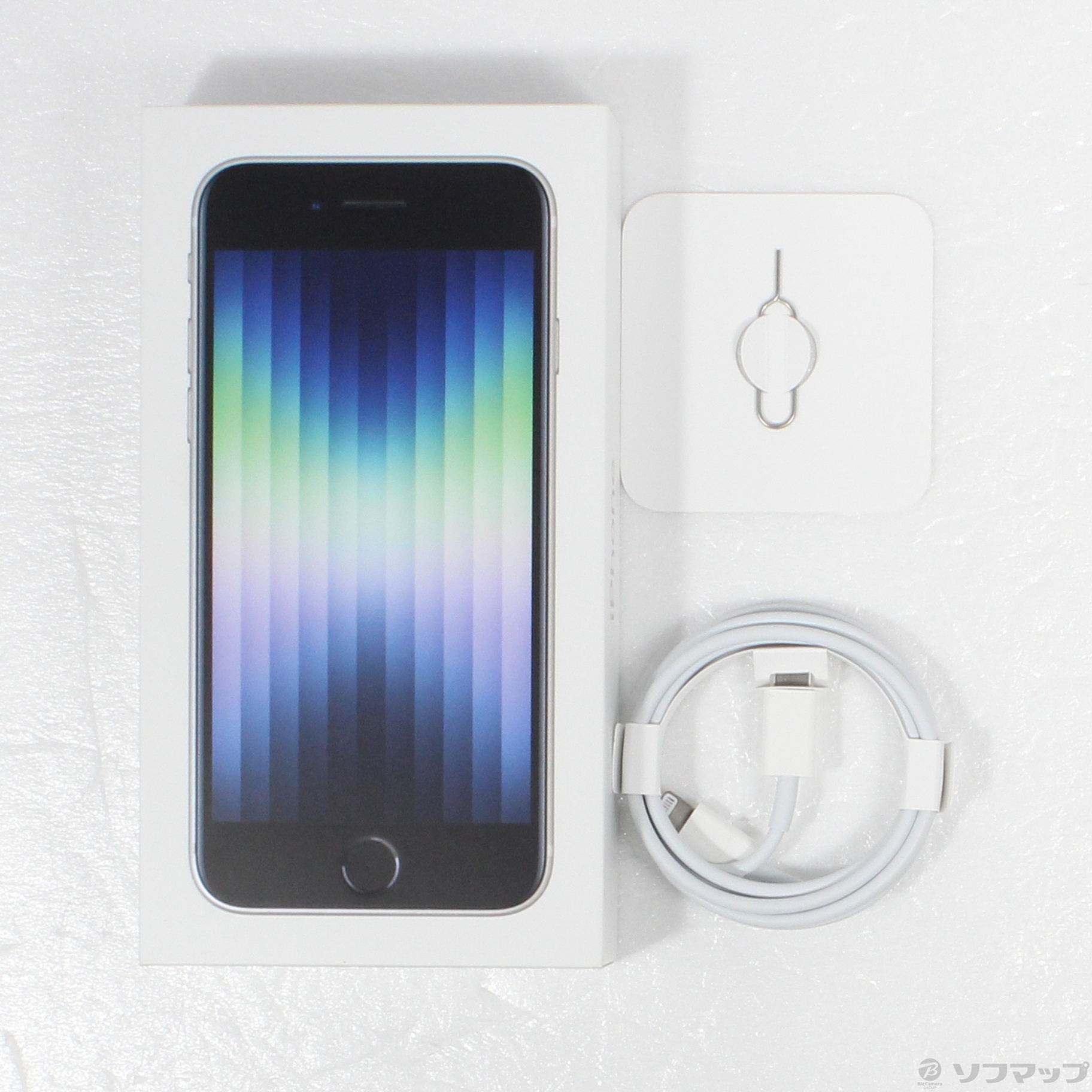 中古】iPhone SE 第3世代 64GB スターライト MMYD3J／A SIMフリー [2133053847143] -  リコレ！|ビックカメラグループ ソフマップの中古通販サイト