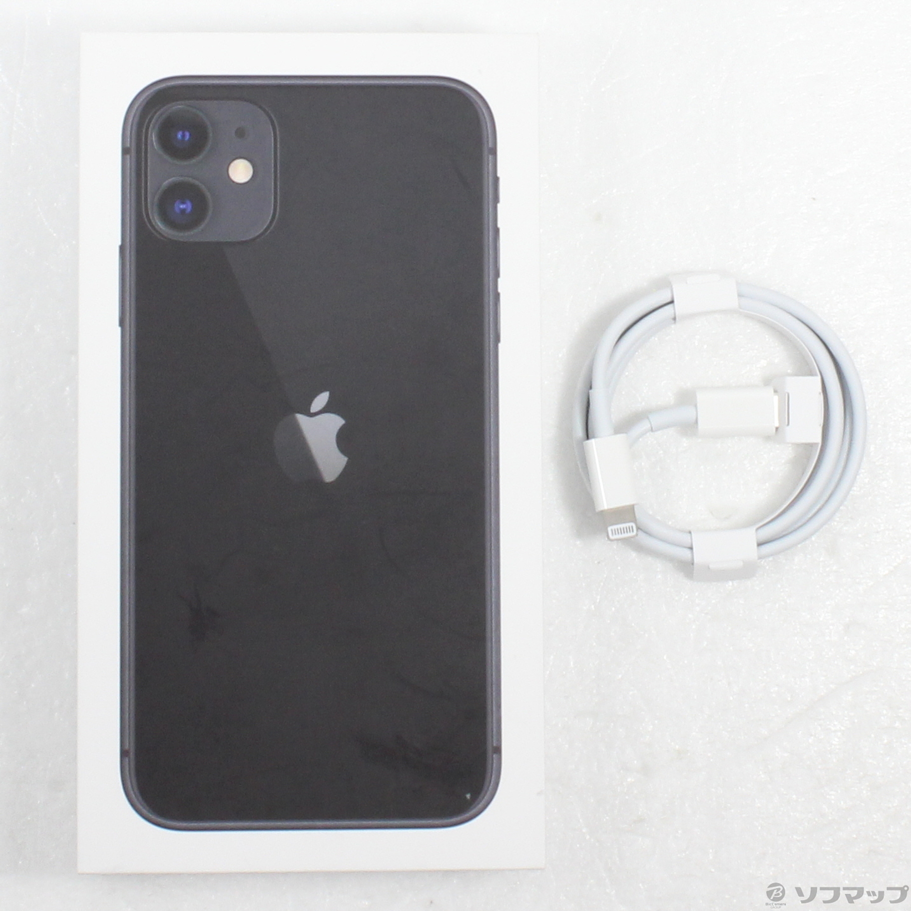 ｱｯﾌﾟﾙApple iPhone 11 64GB SIMフリー ブラック MHDA3J/ - www ...