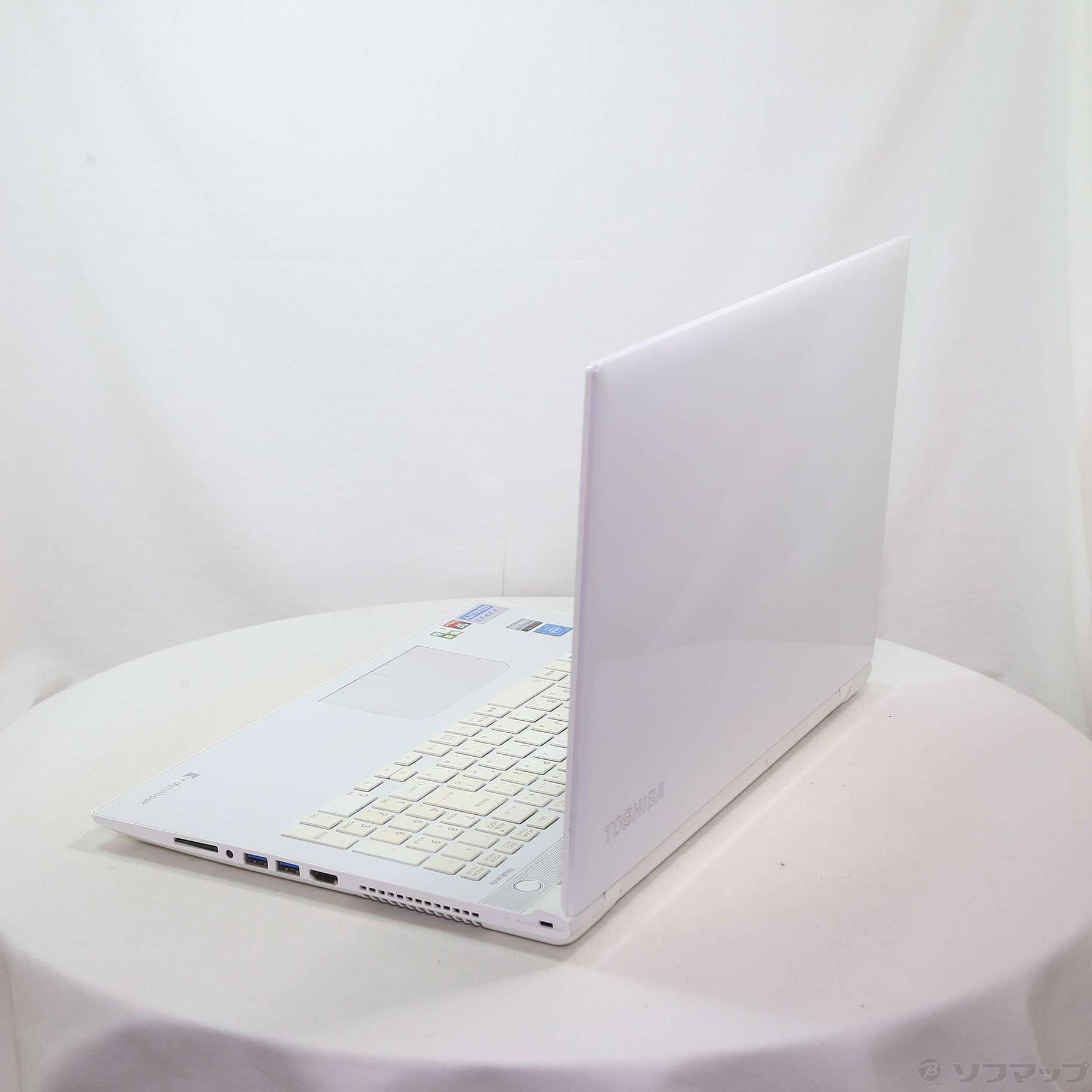 中古】格安安心パソコン dynabook T45／TW PT45TWP-SWA リュクス