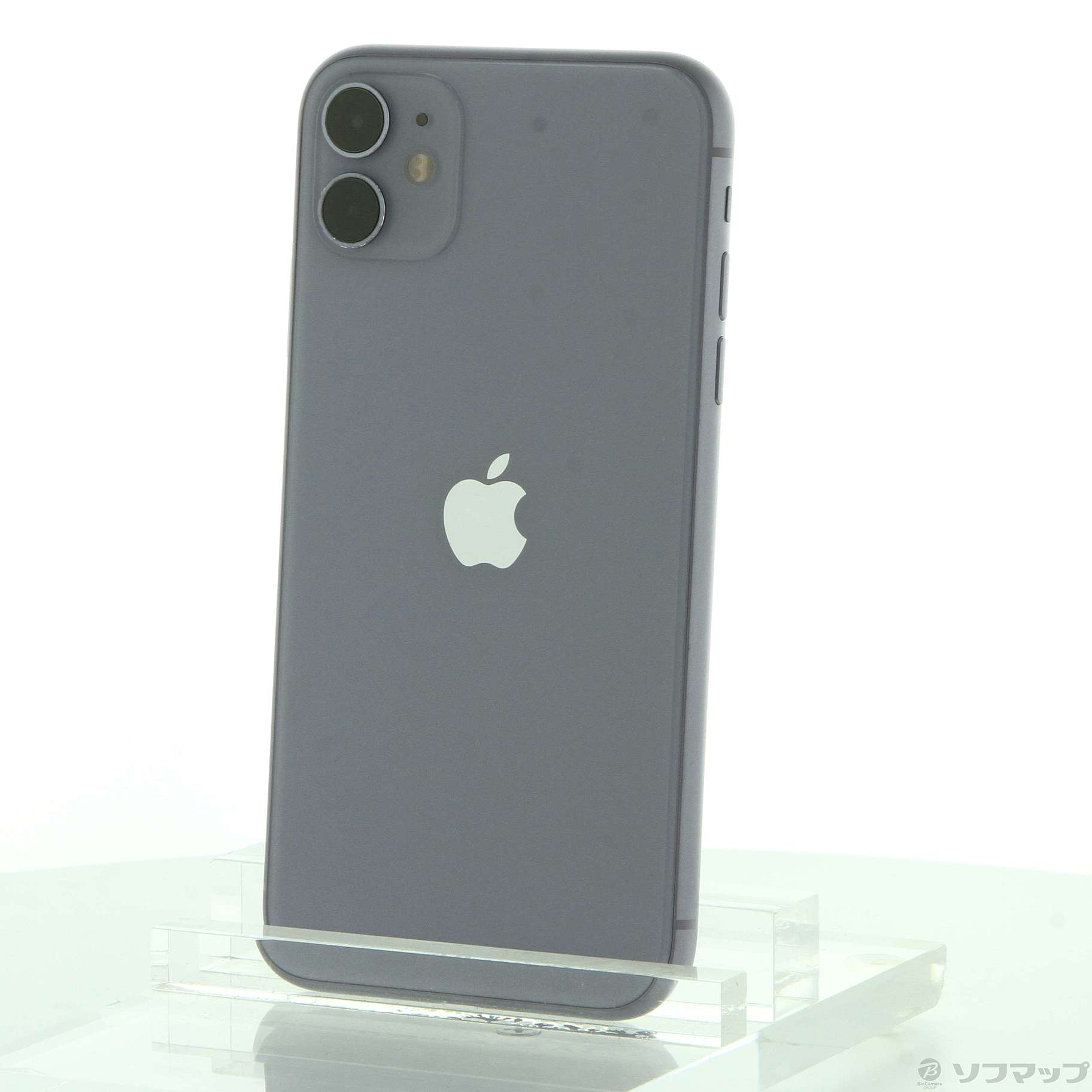 中古】iPhone11 128GB パープル MWM52J／A SIMフリー [2133053851768 