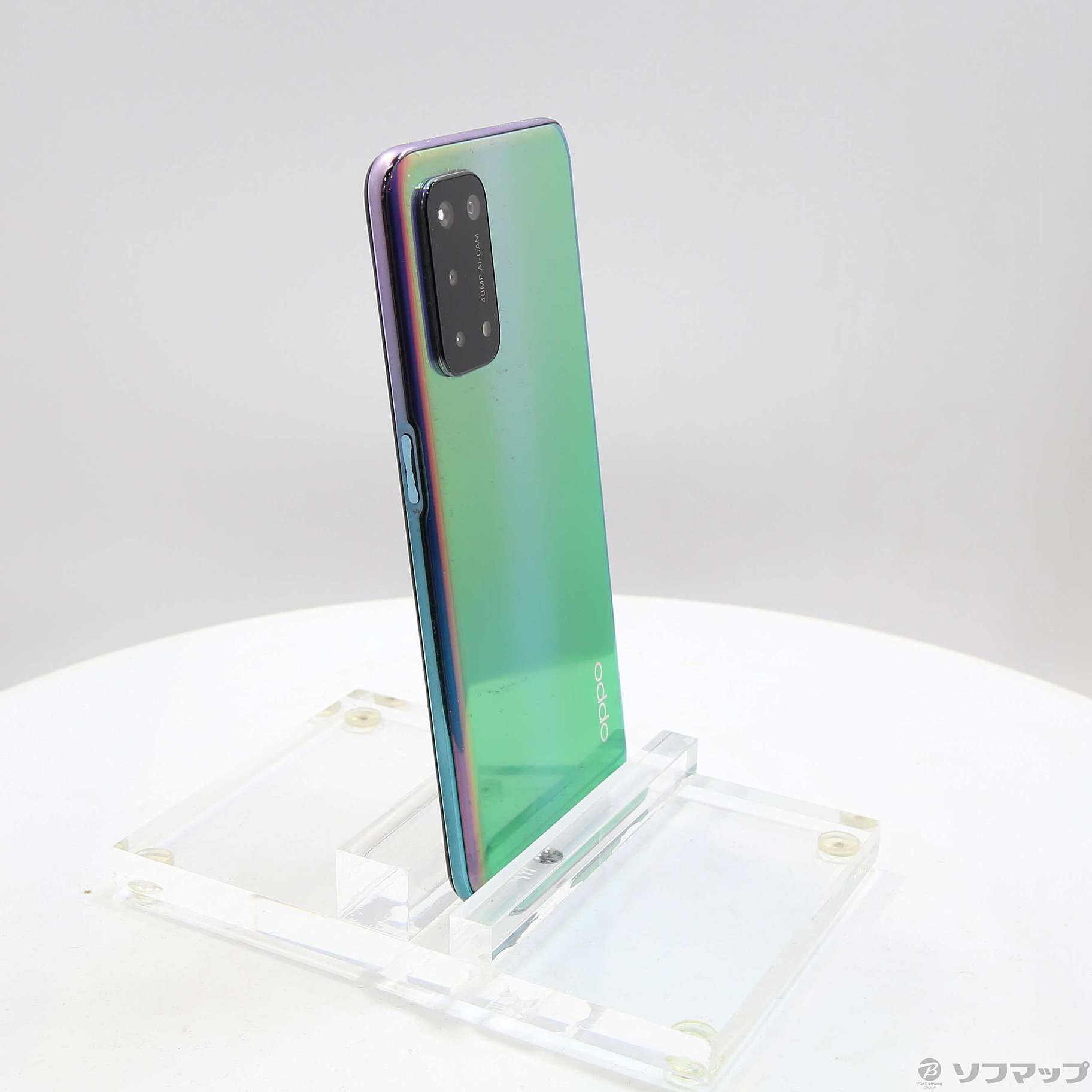 中古】【安心保証】 OPPO A54 印象深く 5G OPG02[64GB] au ファンタスティックパープル