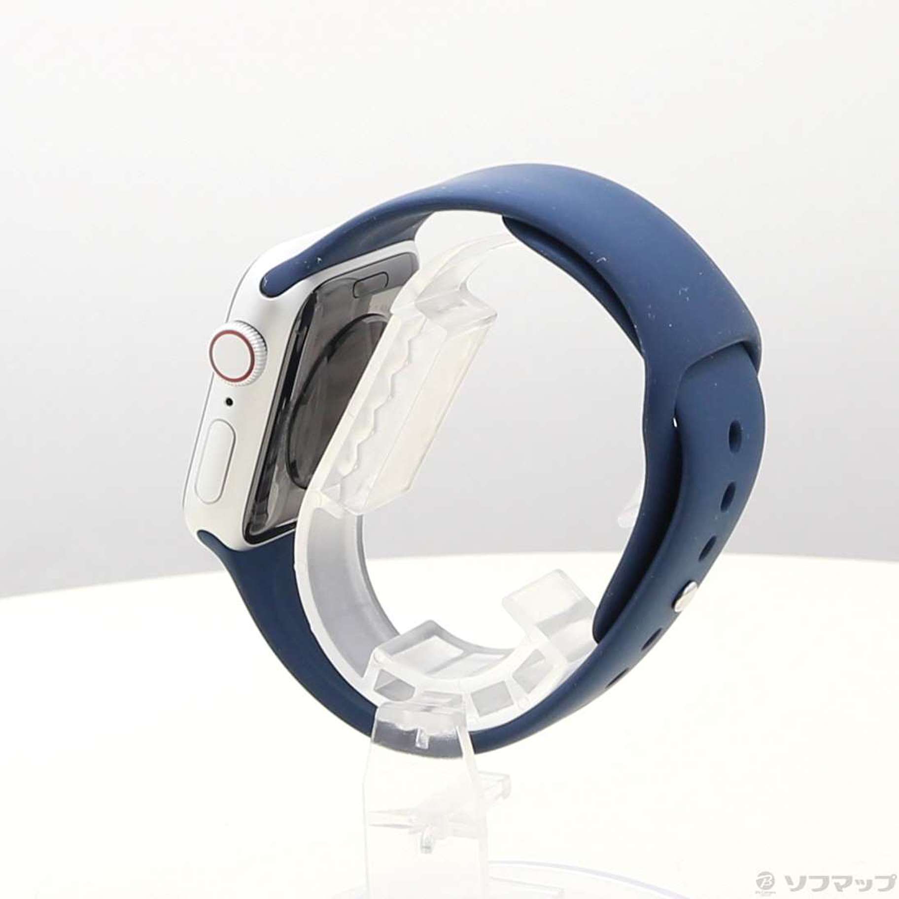 Apple Watch SE アップルウォッチ アビスブルー 40mm シルバー 【公式