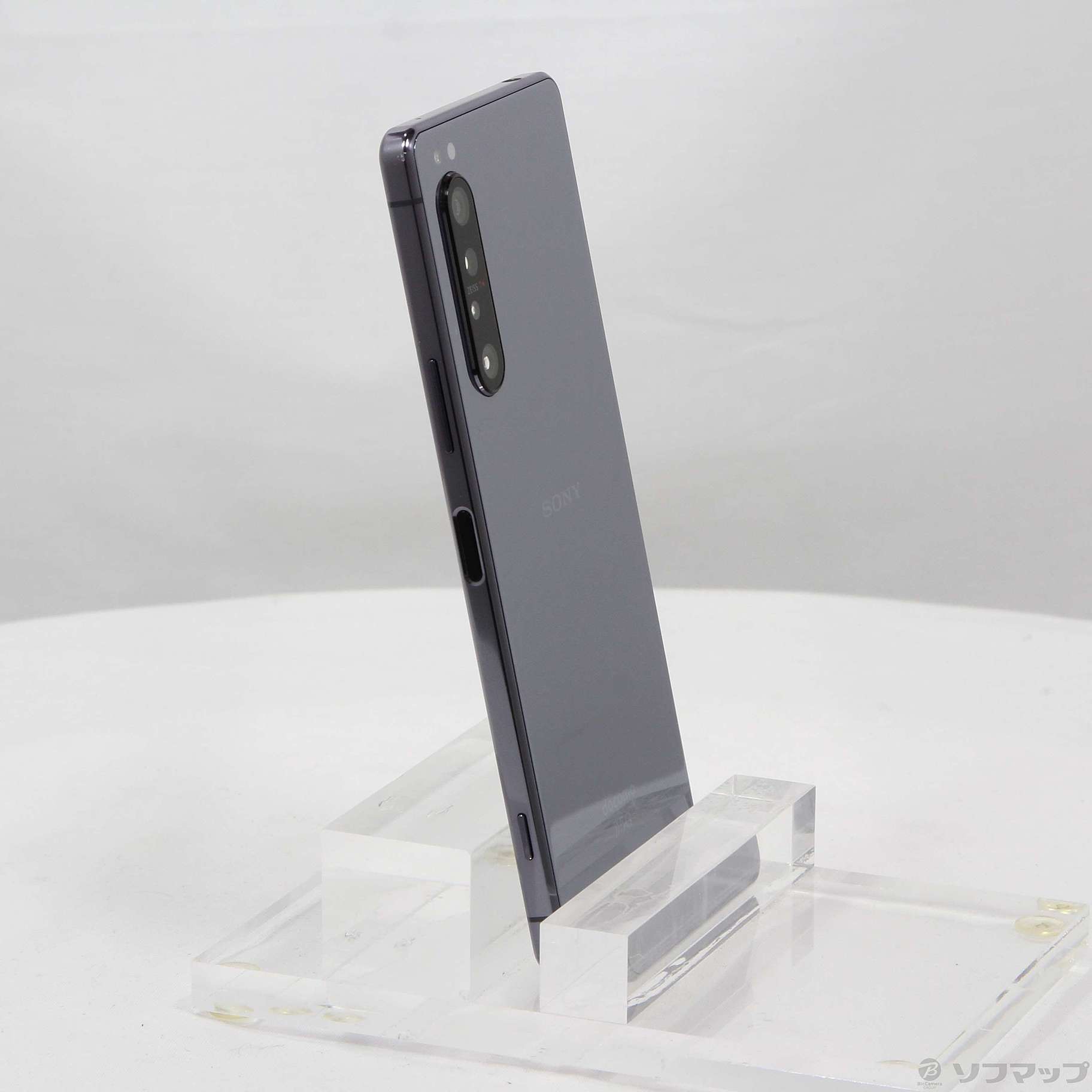 中古】Xperia 1 II 128GB パープル SO-51A docomoロック解除SIMフリー