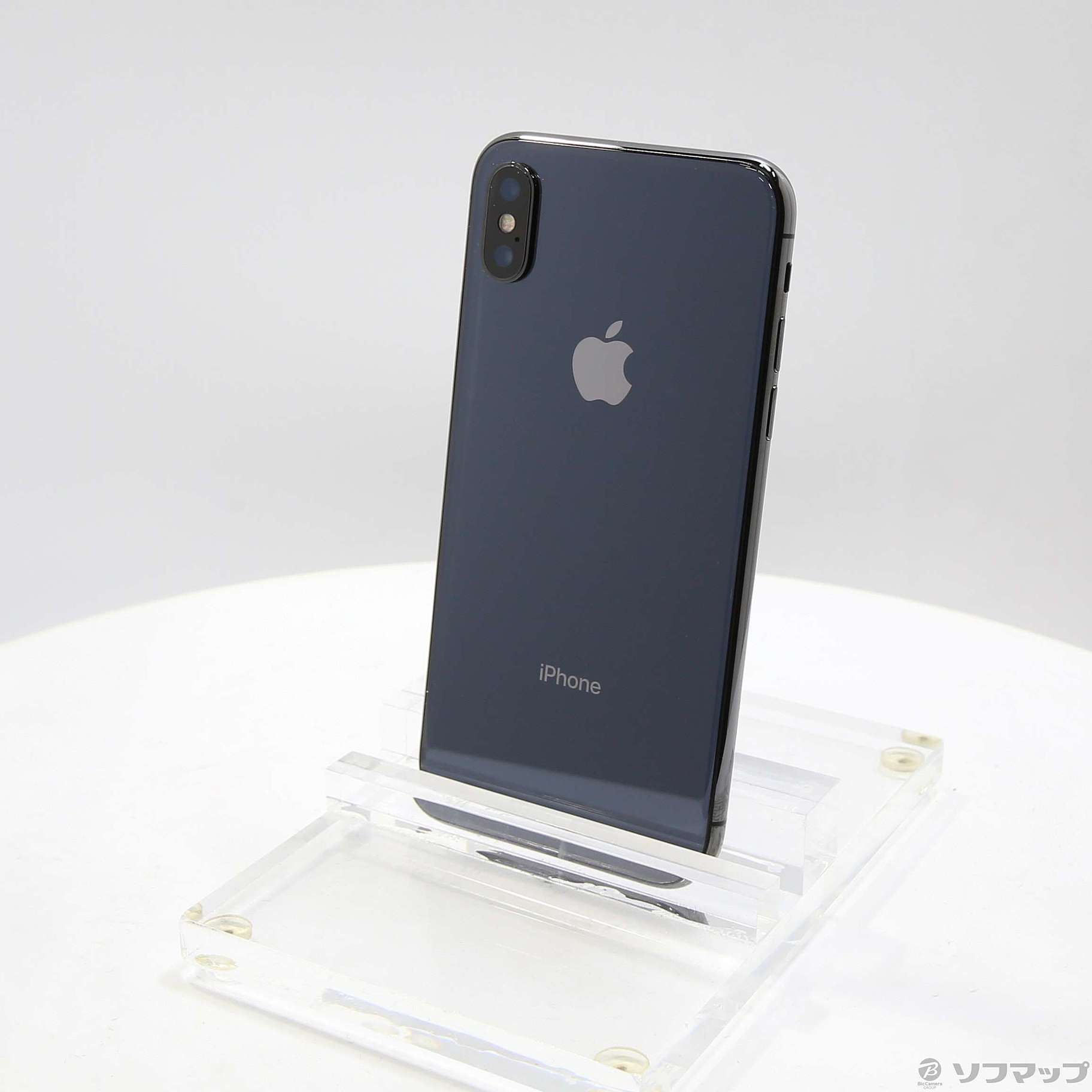 中古】iPhoneX 64GB スペースグレイ NQAX2J／A SIMフリー 