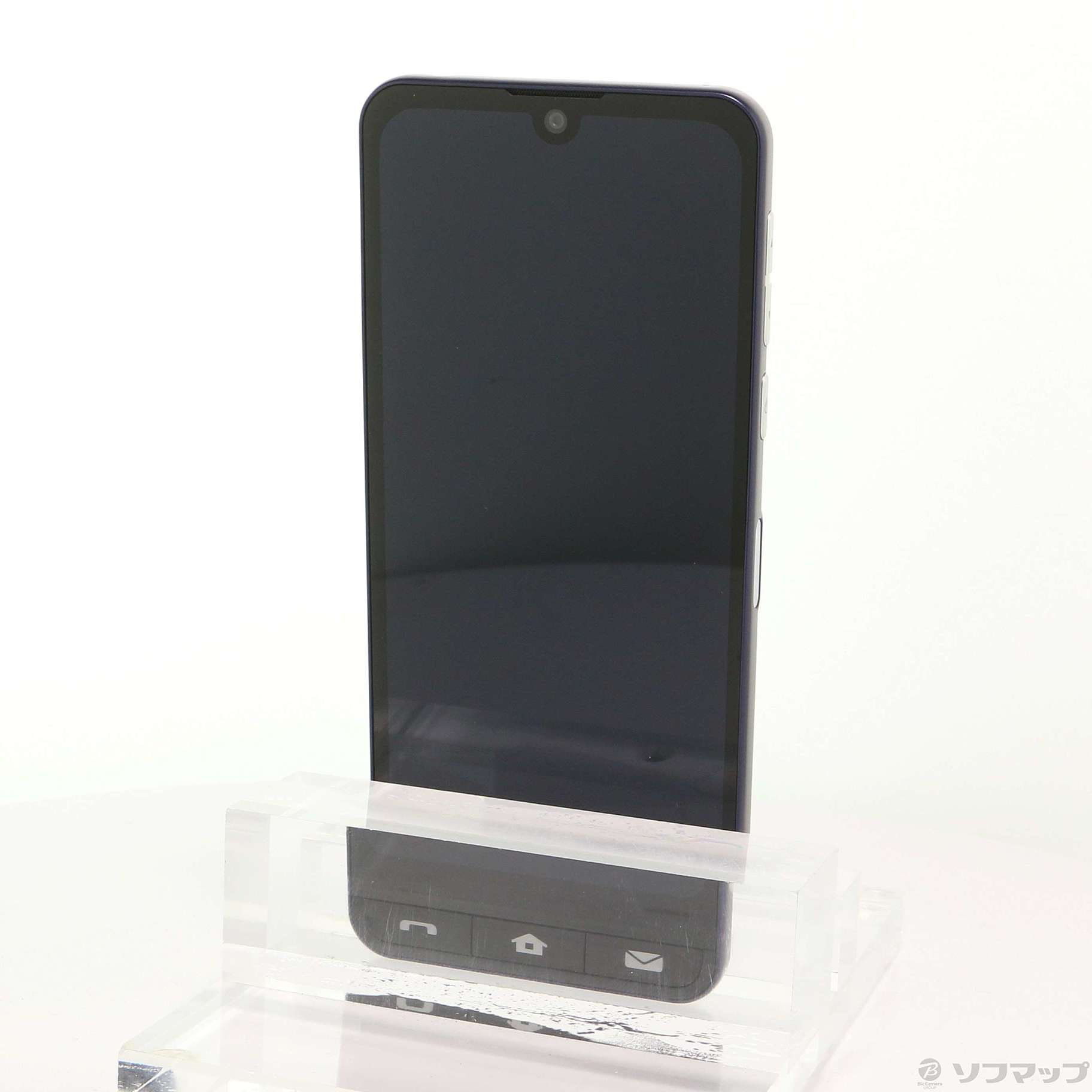 中古】BASIO active 64GB ネイビー SHG09 auロック解除SIMフリー