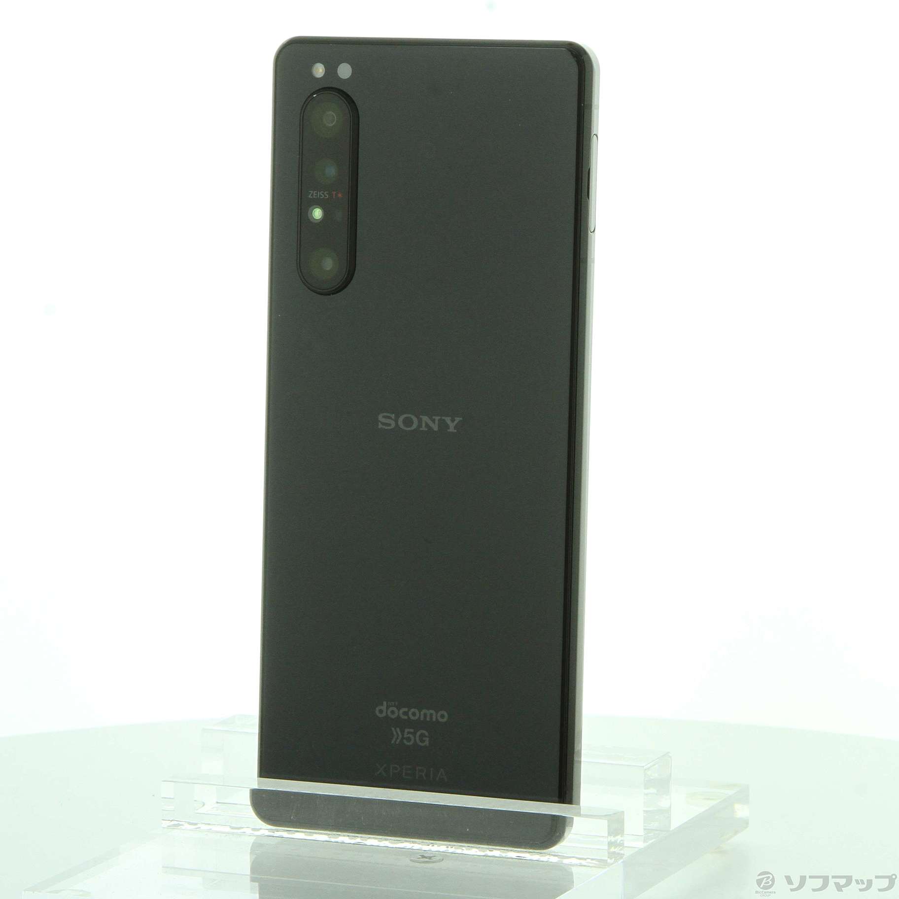 中古品〕 Xperia 1 II 128GB ブラック SO-51A docomoロック解除SIM ...