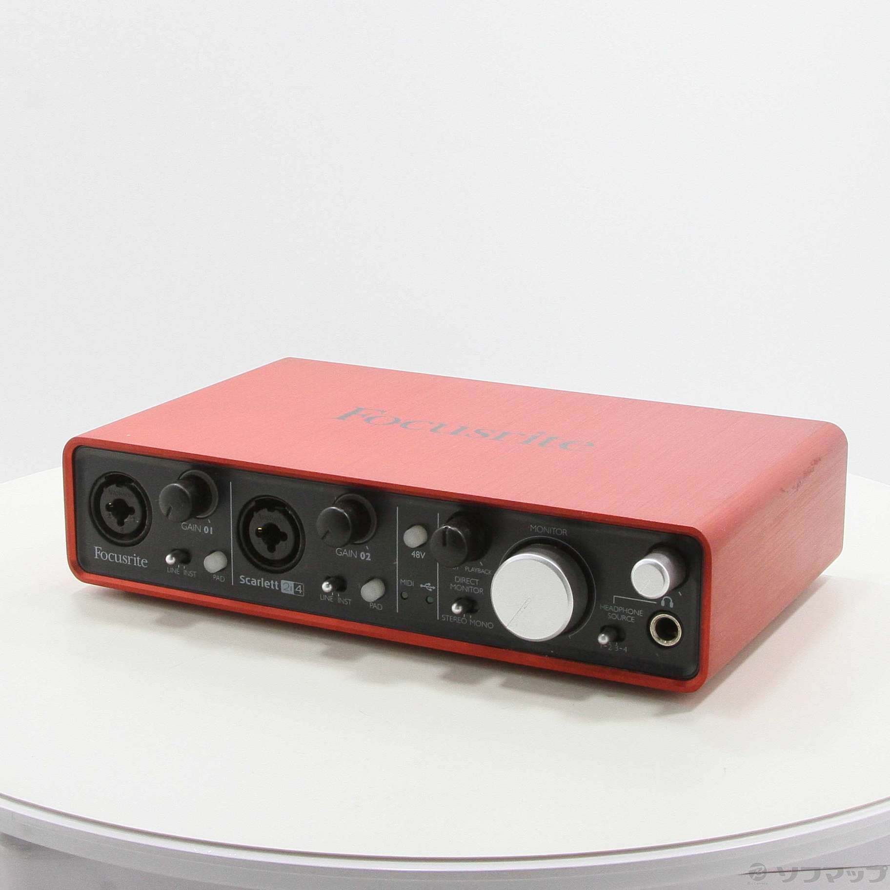 Focusrite Scarlett 2i4 USBオーディオインターフェース Focusrite Scarlett 2i4 USB Audio Interface | zZounds