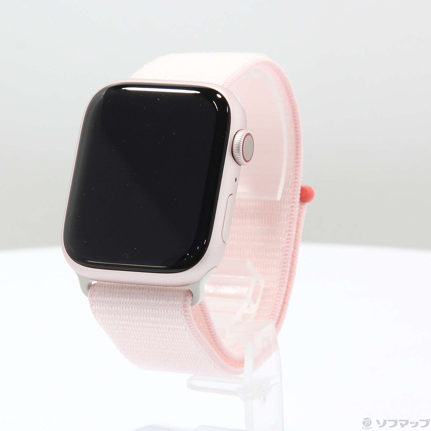 中古】Apple Watch Series 9 GPS + Cellular 45mm ピンクアルミニウム