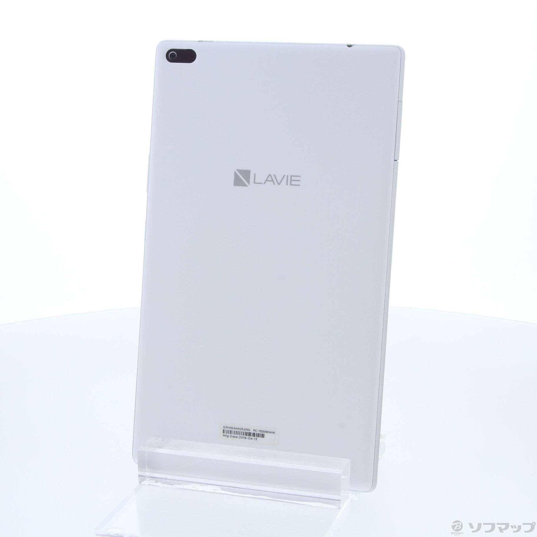 中古品LaVie Tab E TE508/HAW 16GB白PC-TE508HAW Wi-Fi|no邮购是Sofmap 