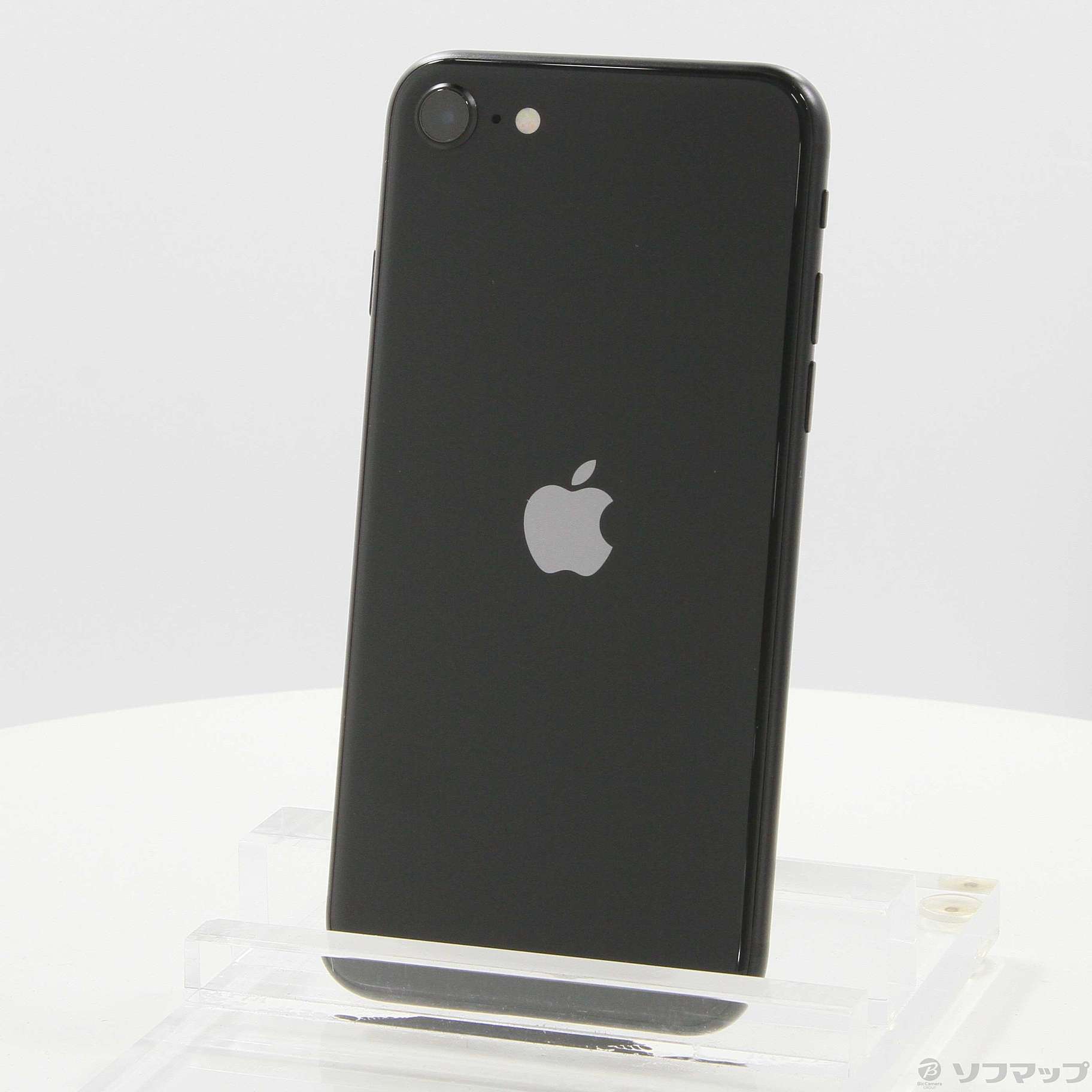 (中古)Apple iPhone SE 第2世代 128GB ブラック MXD02J/A SIMフリー(295-ud)