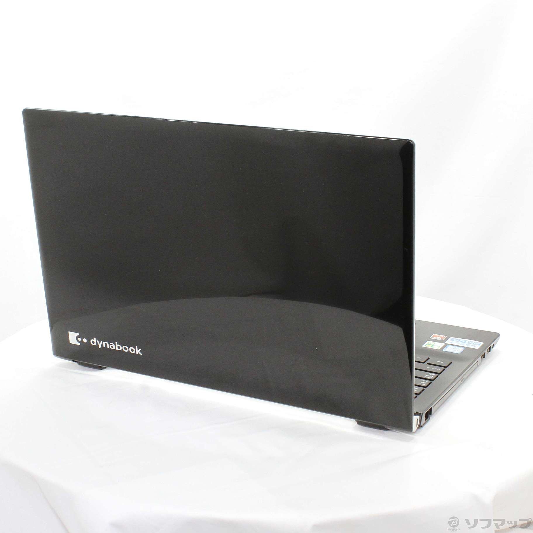 格安安心パソコン dynabook T55／FB PT55FBP-BJA2 プレシャスブラック 〔Windows 10〕 ［Core i3 7130U  (2.7GHz)／4GB／HDD1TB／15.6インチワイド］