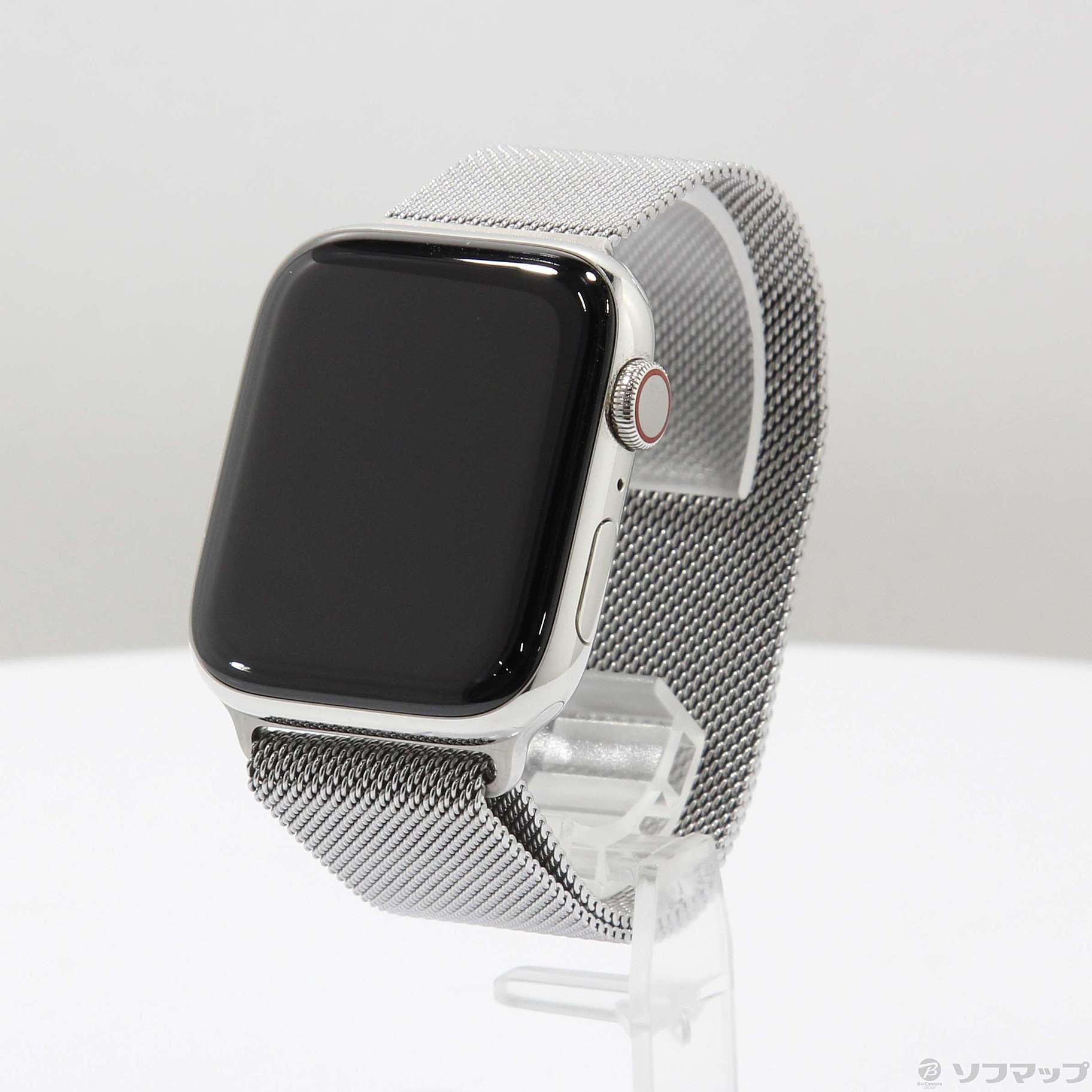 Apple Watch Series 4 GPS + Cellular 44mm ステンレススチールケース ミラネーゼループ