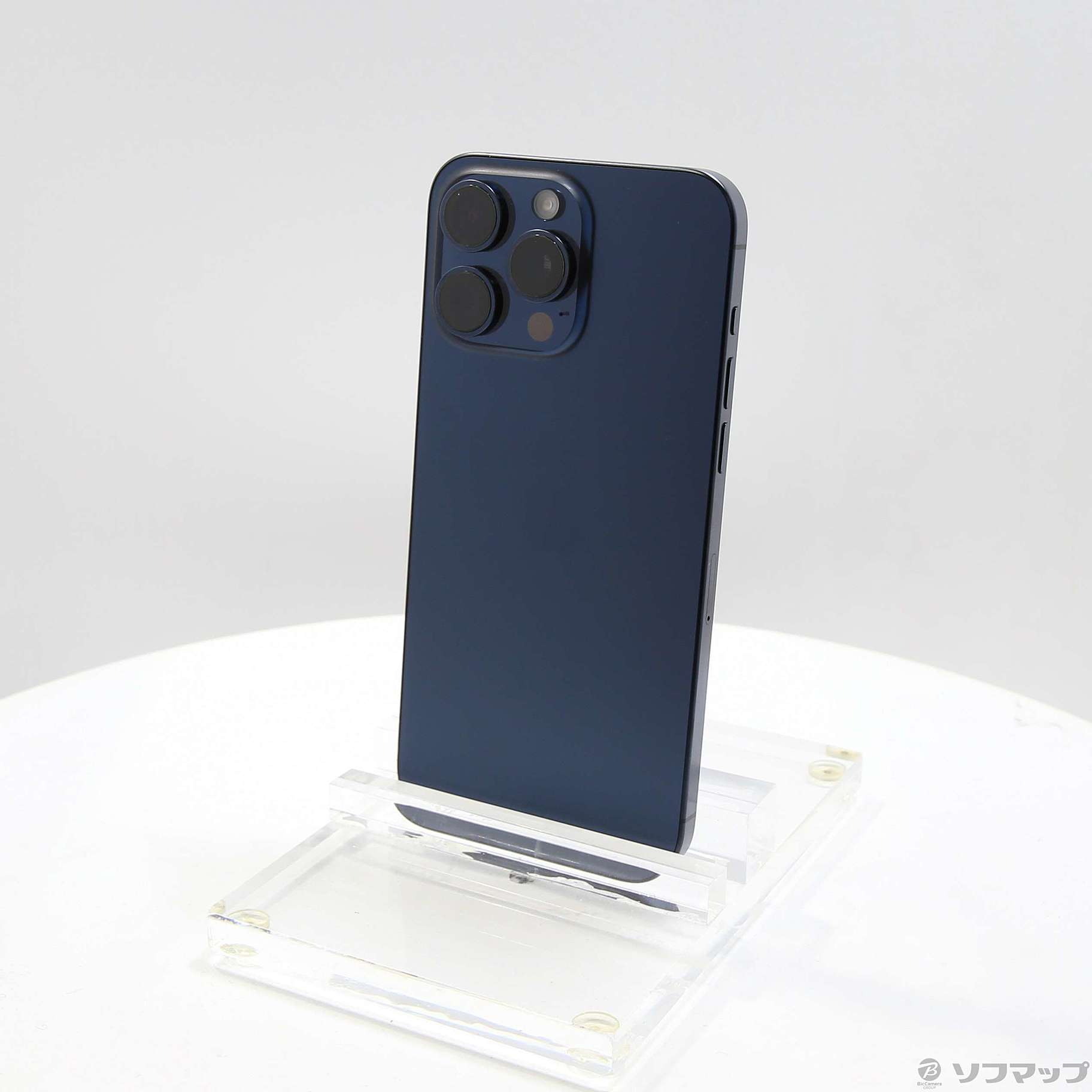 中古】iPhone15 Pro Max 256GB ブルーチタニウム MU6T3J／A SIMフリー 