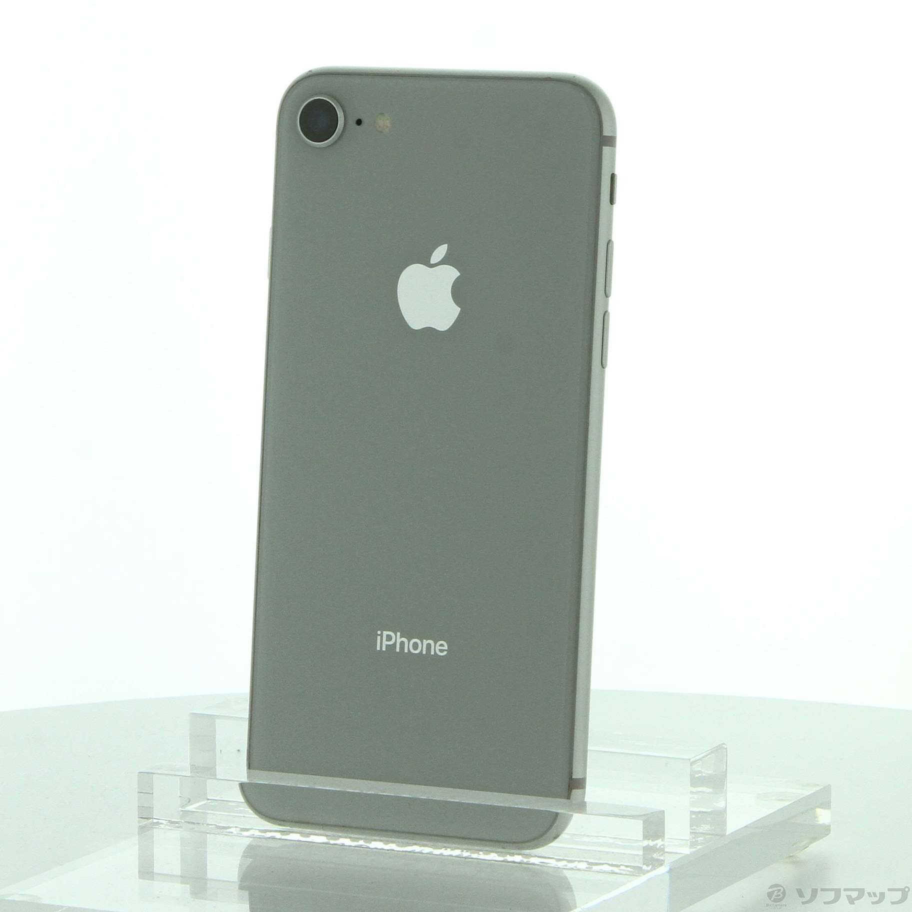 (中古)Apple iPhone8 64GB シルバー MQ792J/A SIMフリー(377-ud)