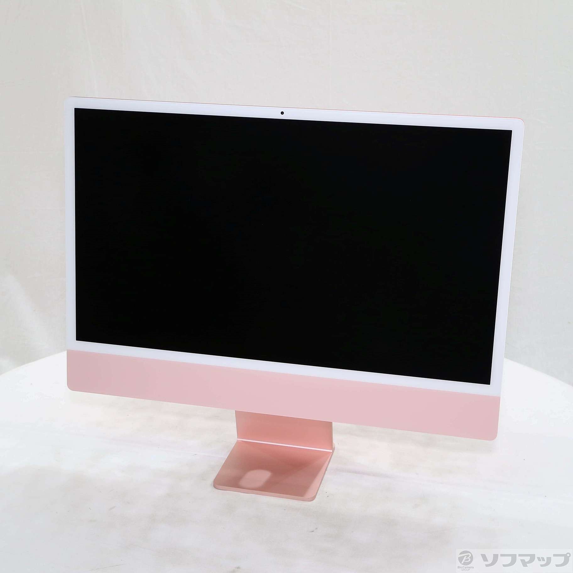 〔展示品〕 iMac 24-inch Mid 2021 MGPM3J／A Apple M1 8コアCPU_8コアGPU 8GB SSD256GB  ピンク 〔12.7 Monterey〕