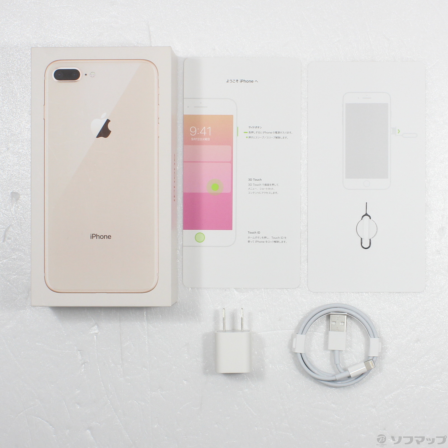 中古】iPhone8 Plus 64GB ゴールド MQ9M2J／A SIMフリー ...