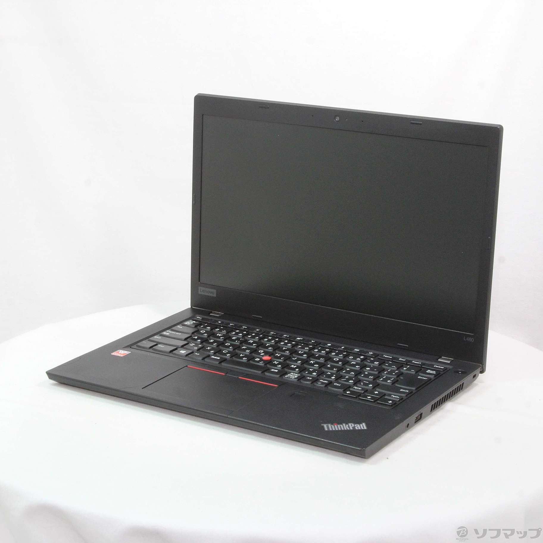 中古】ThinkPad L480 20LTA02NJP ［Core i5 8250U (1.6GHz)／8GB／SSD256GB／14インチワイド］  [2133053892044] - リコレ！|ビックカメラグループ ソフマップの中古通販サイト