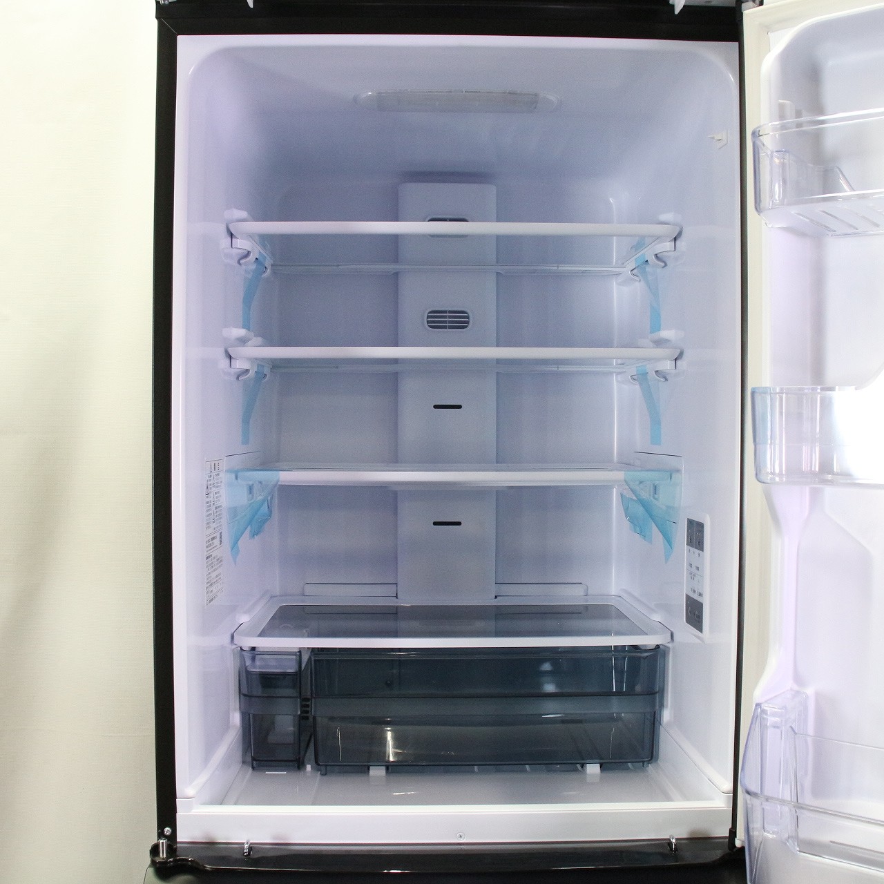 中古】〔中古品〕 両開き冷蔵庫 ダークアッシュグレー SJ-PW37K-H