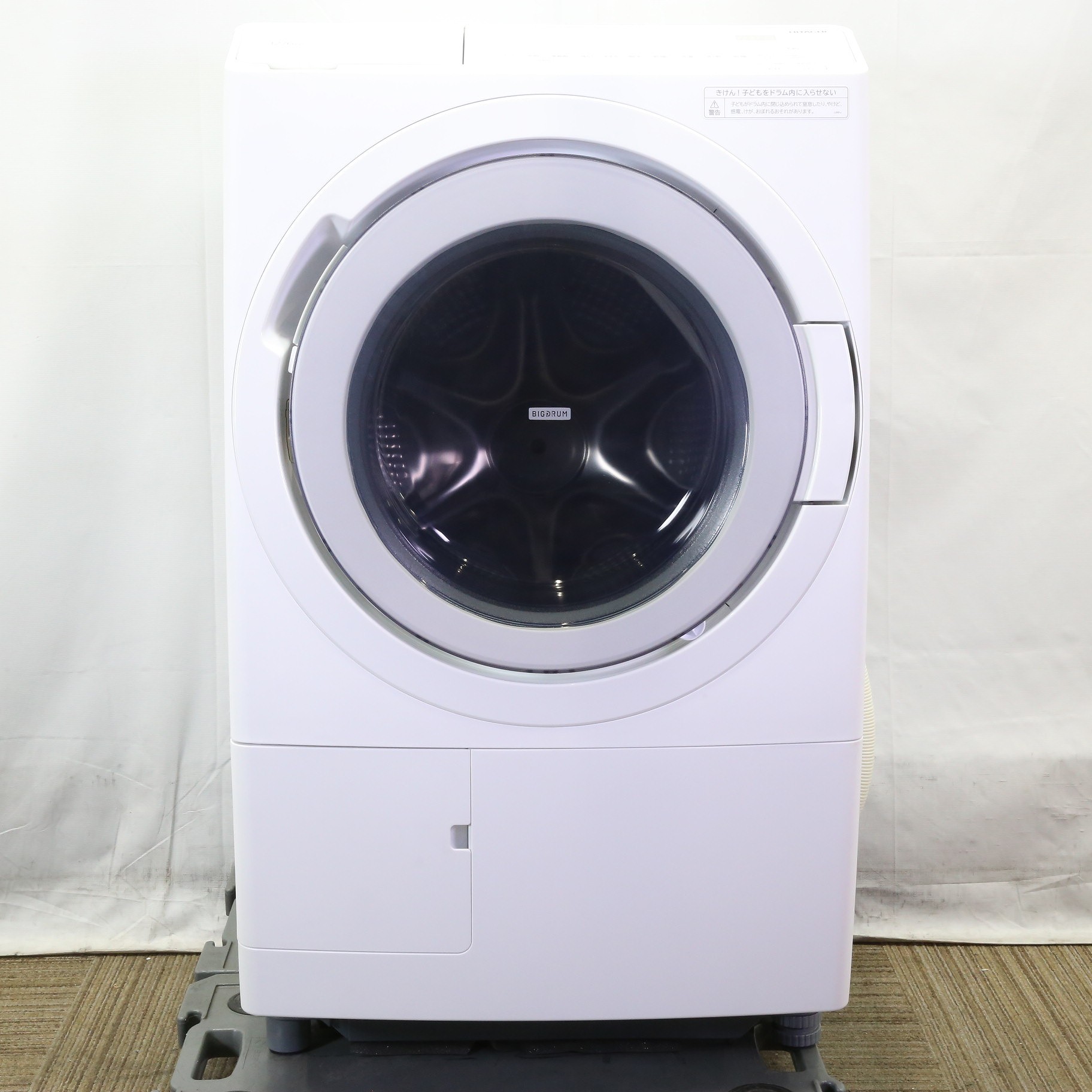 中古美品！★ ビッグドラム ドラム式洗濯乾燥機 右開きBD-SV120JR（W） 日立 ビッグドラム BD-SV120JR(W) [ホワイト] 価格比較 - 価格.com