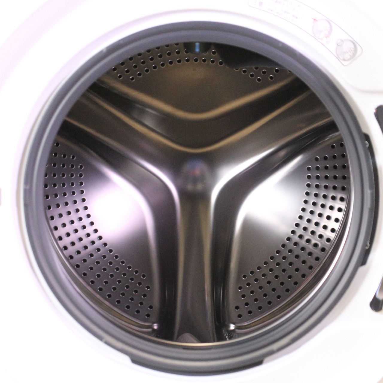 〔中古品〕 ドラム式洗濯乾燥機 ホワイト AQW-DX12P-R(W) ［洗濯12.0kg ／乾燥6.0kg ／ヒートポンプ乾燥 ／右開き］