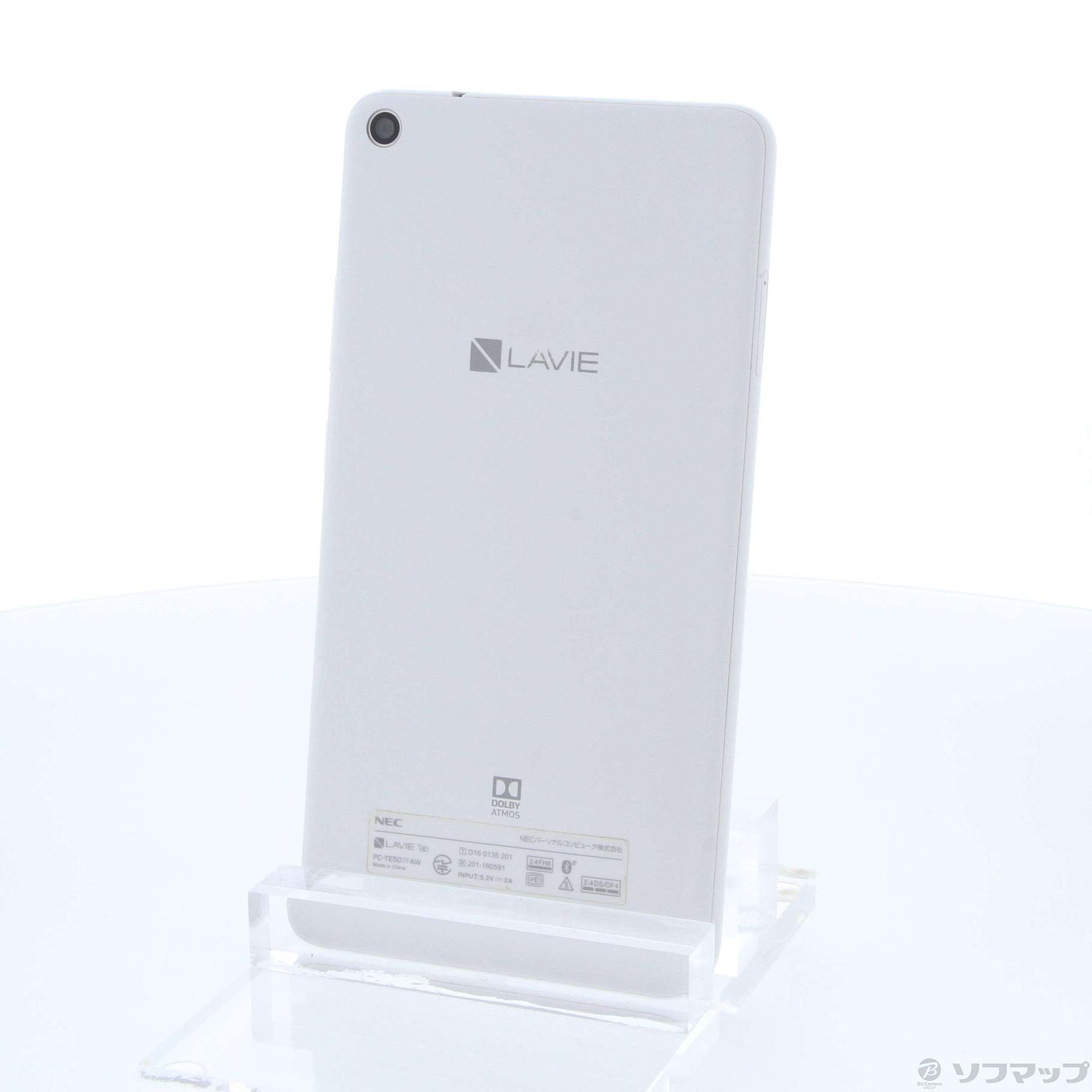 LaVie Tab E TE507／FAW 16GB ホワイト PC-TE507FAW Wi-Fi