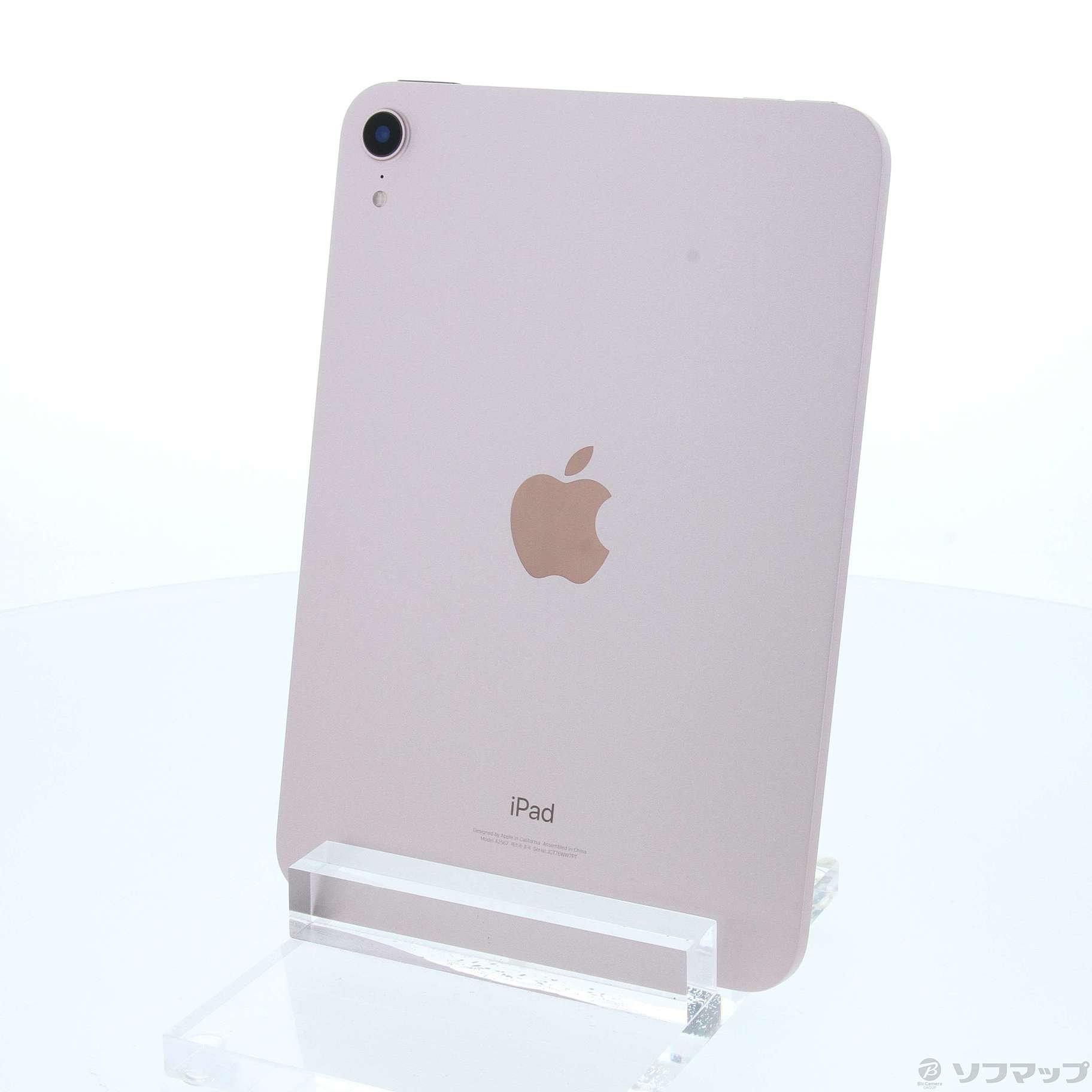 中古】iPad mini 第6世代 64GB ピンク NLWL3KH／A Wi-Fi 