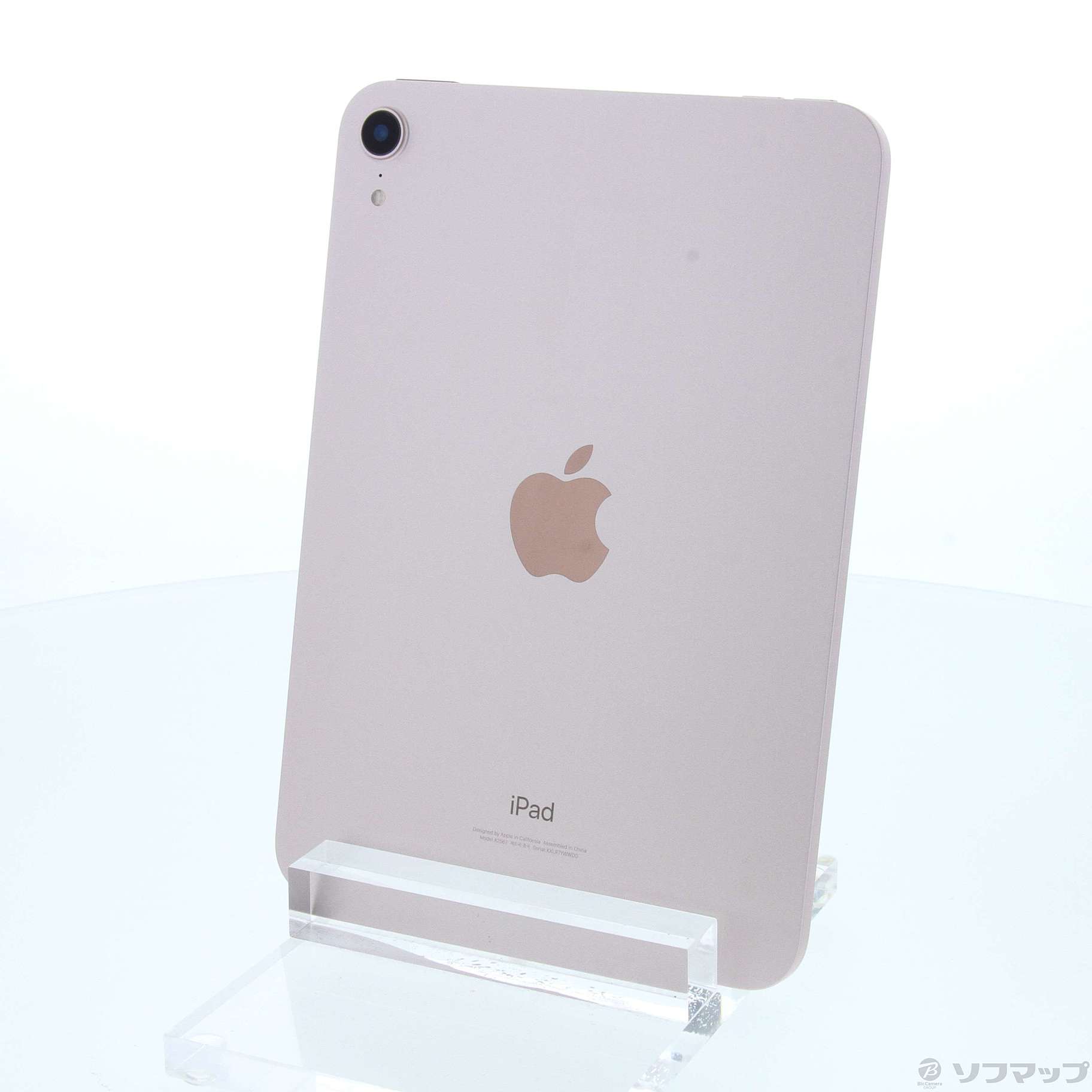 (中古)Apple iPad mini 第6世代 64GB ピンク NLWL3KH/A Wi-Fi(348-ud)