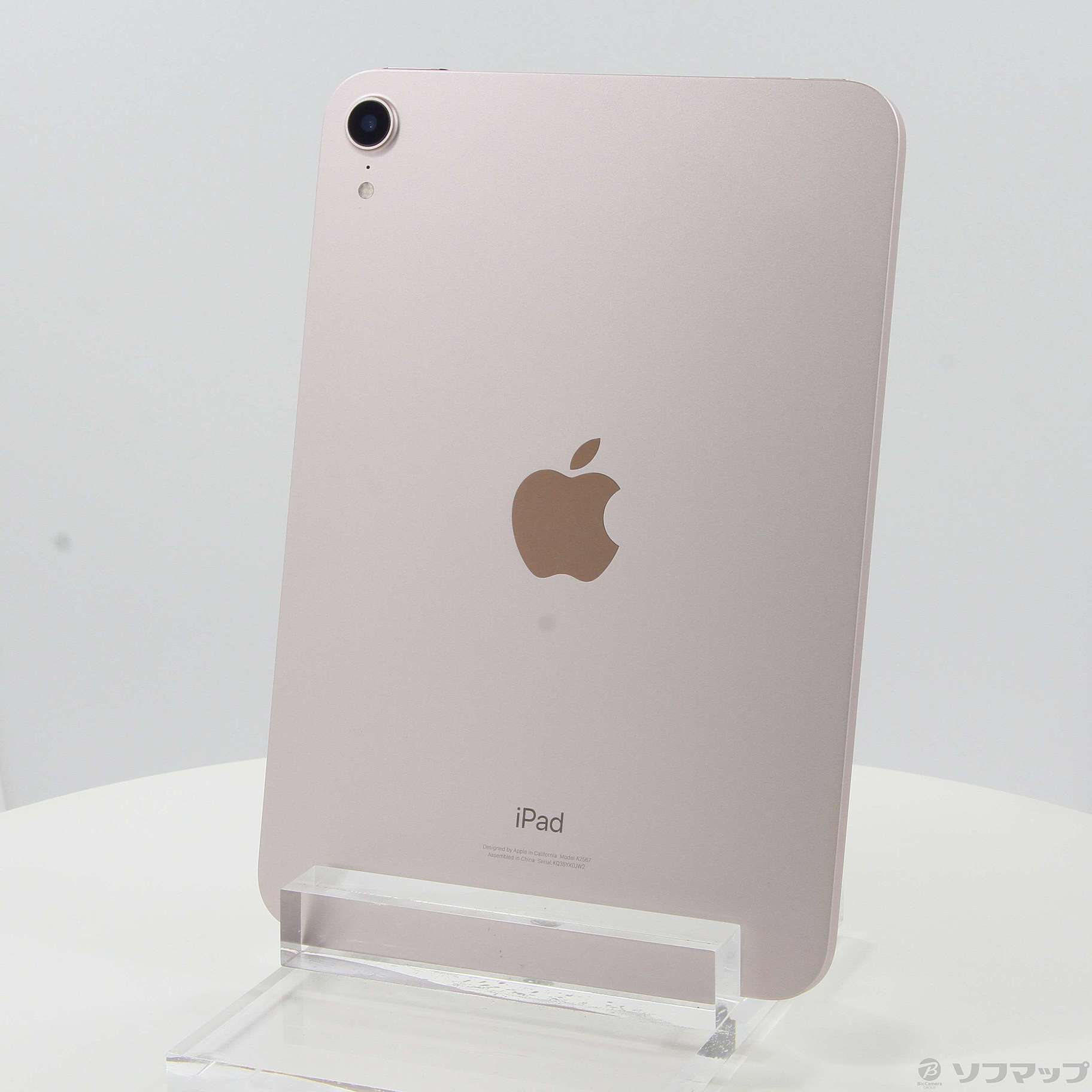 中古】iPad mini 第6世代 64GB ピンク MLWL3X／A Wi-Fi [2133053911561