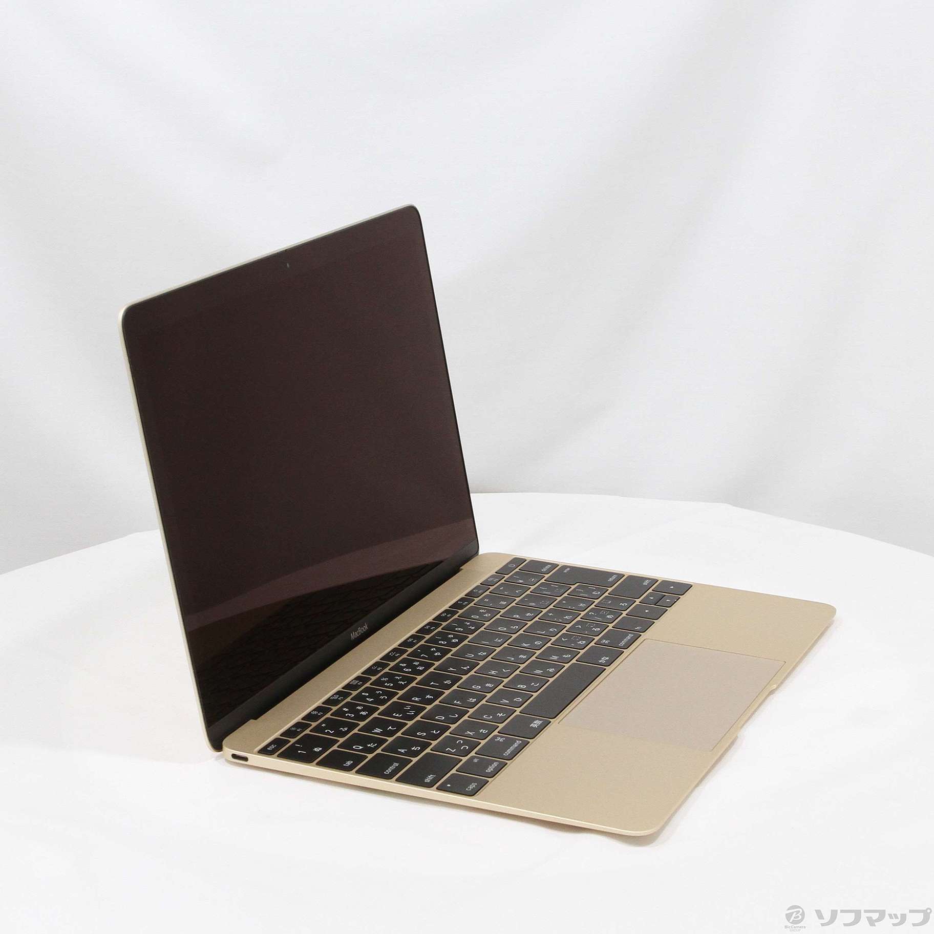 〔中古品（難あり）〕 MacBook 12-inch Early 2015 MK4N2J／A Core_M 1.2GHz 8GB SSD512GB  ゴールド 〔10.15 Catalina〕