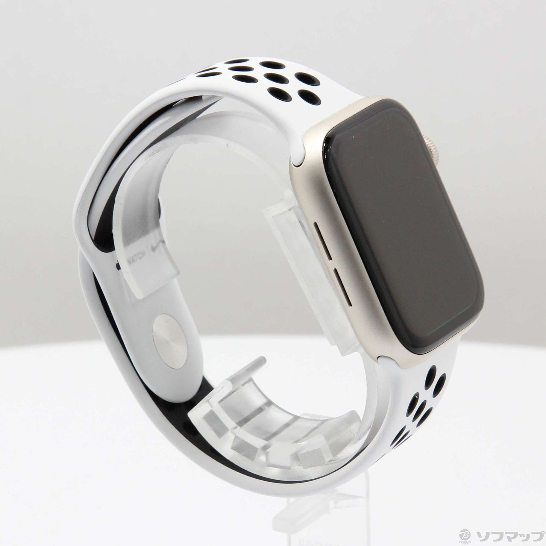 中古】Apple Watch SE 第2世代 GPS 44mm スターライトアルミニウムケース サミットホワイト／ブラックNikeスポーツバンド  [2133053915477] - リコレ！|ビックカメラグループ ソフマップの中古通販サイト