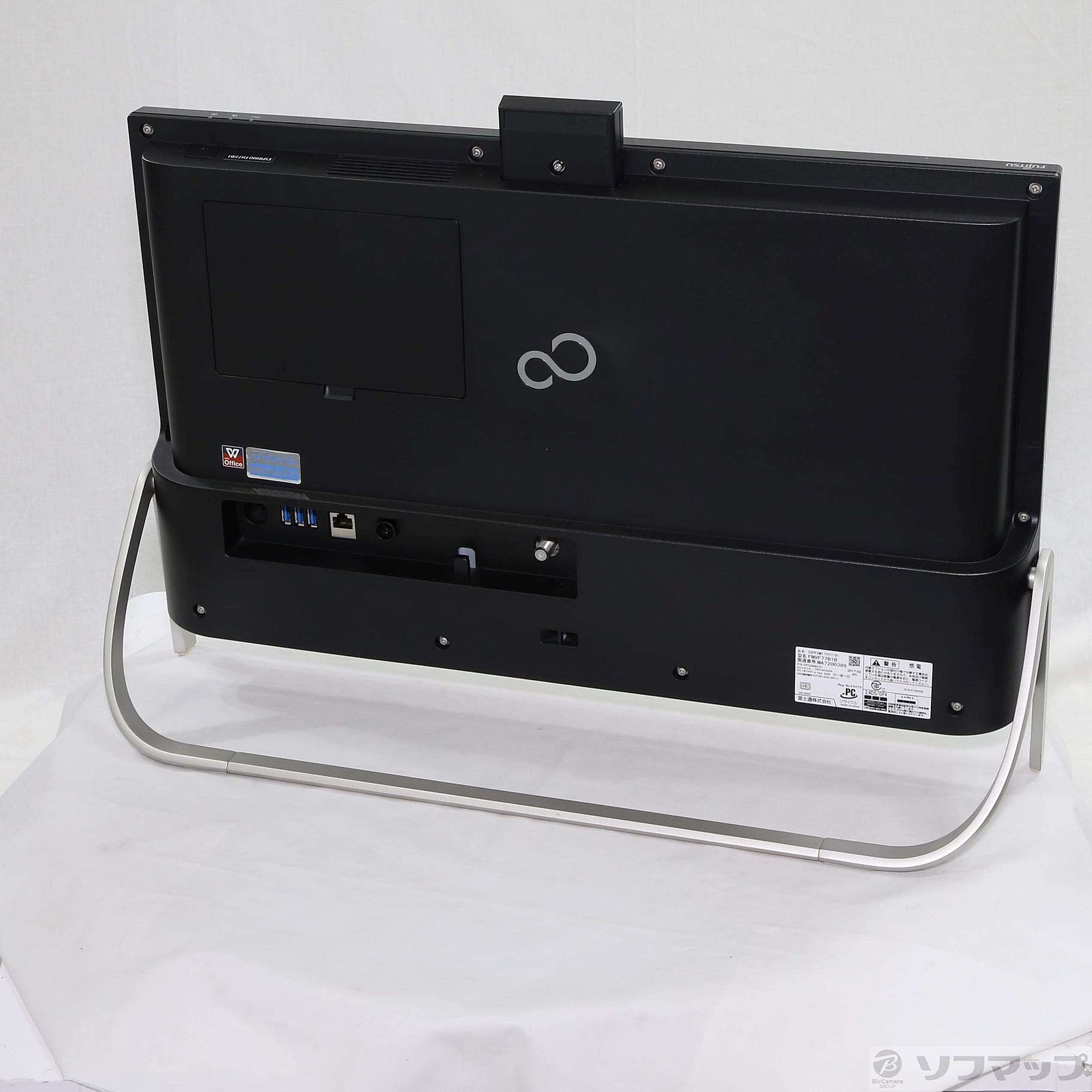 中古】ESPRIMO FH77／B1 FMVF77B1B オーシャンブラック 〔Windows 10 