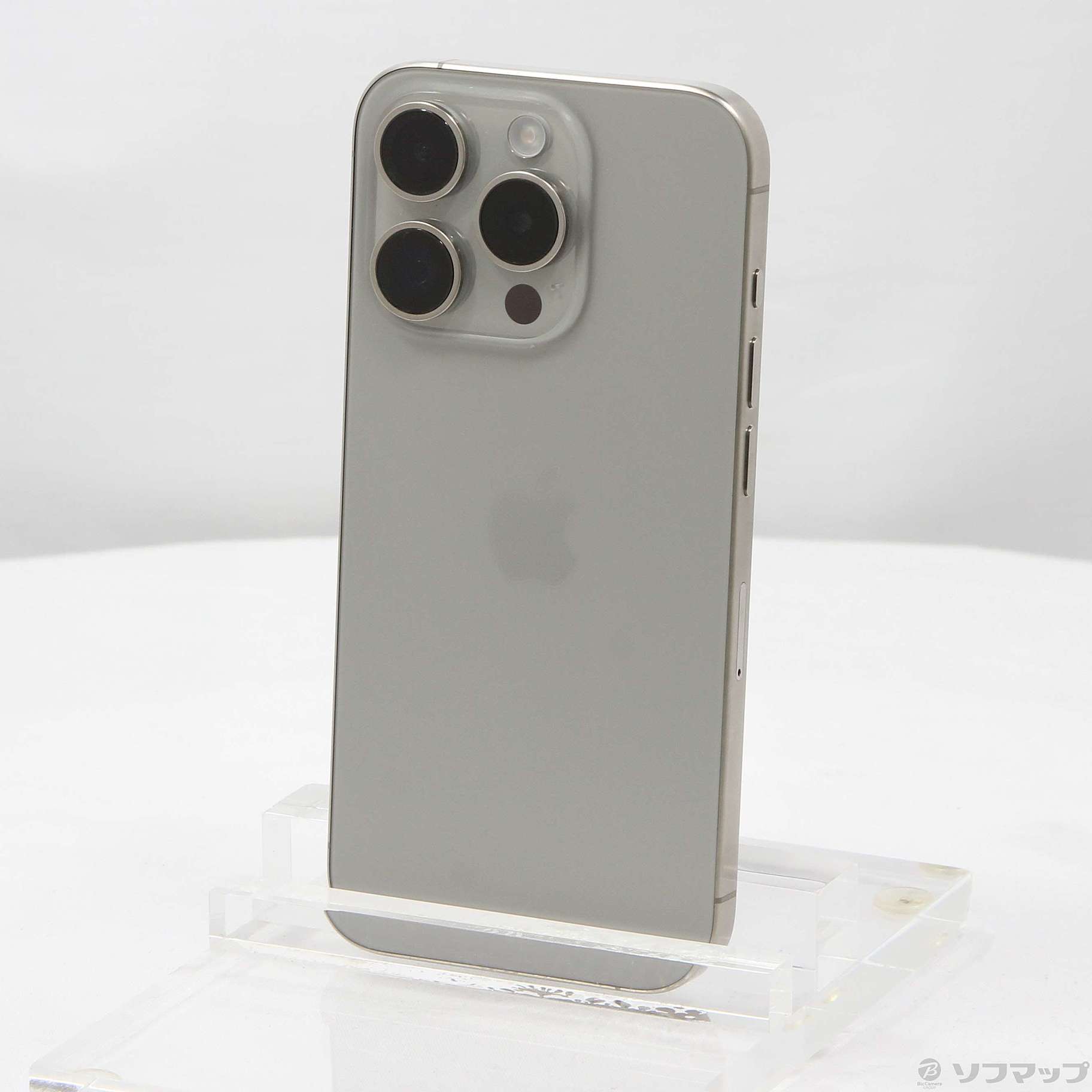 中古】iPhone15 Pro 256GB ナチュラルチタニウム MTUF3J／A SIMフリー 