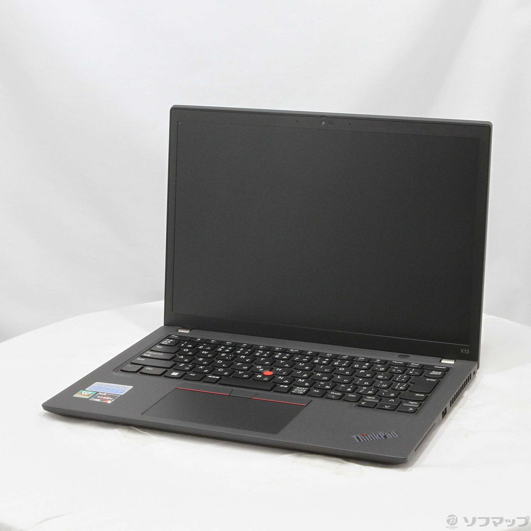 (中古)Lenovo ThinkPad X13 Gen 2 20XJS07900 ブラック(262-ud)