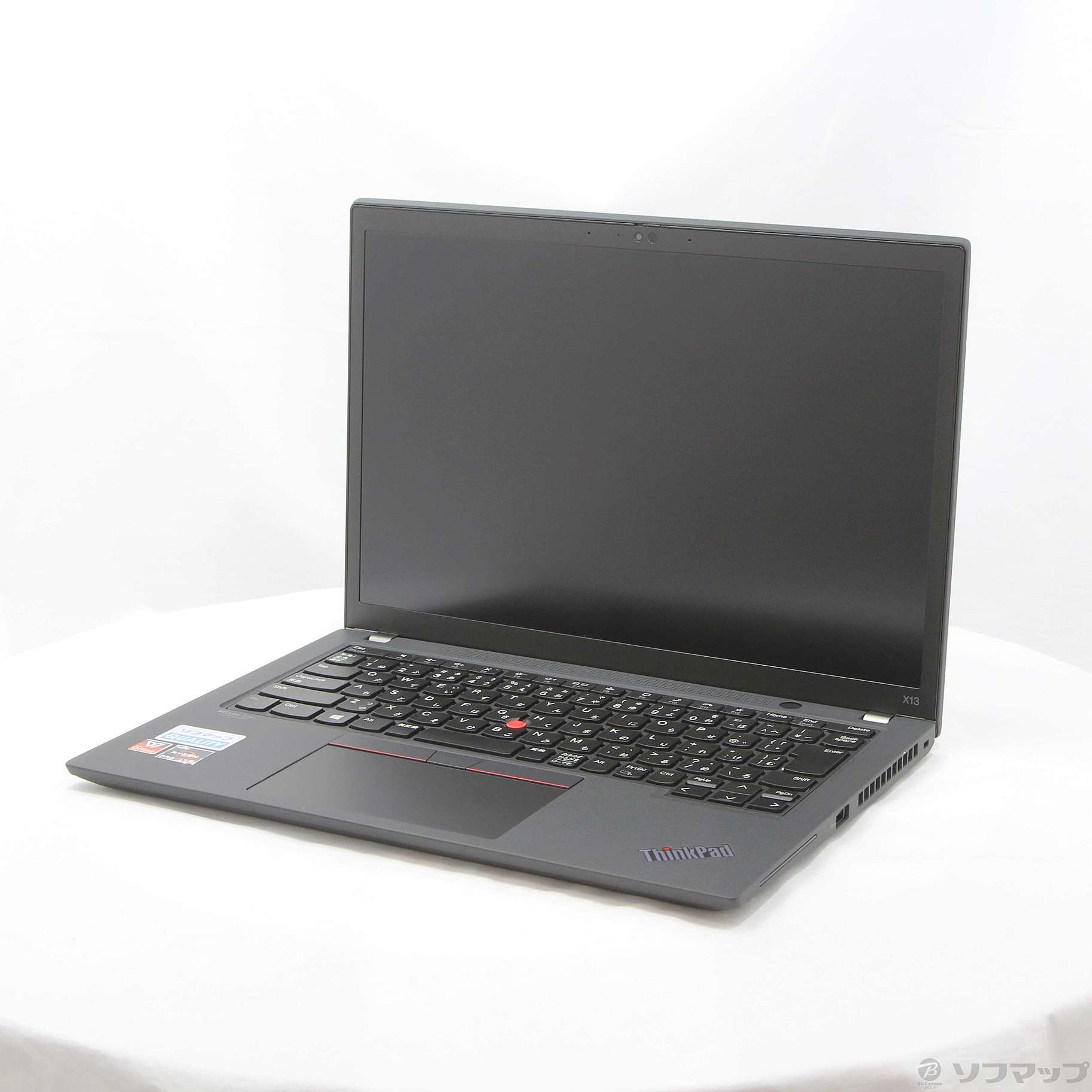 (中古)Lenovo ThinkPad X13 Gen 2 20XJS07900 ブラック(349-ud)