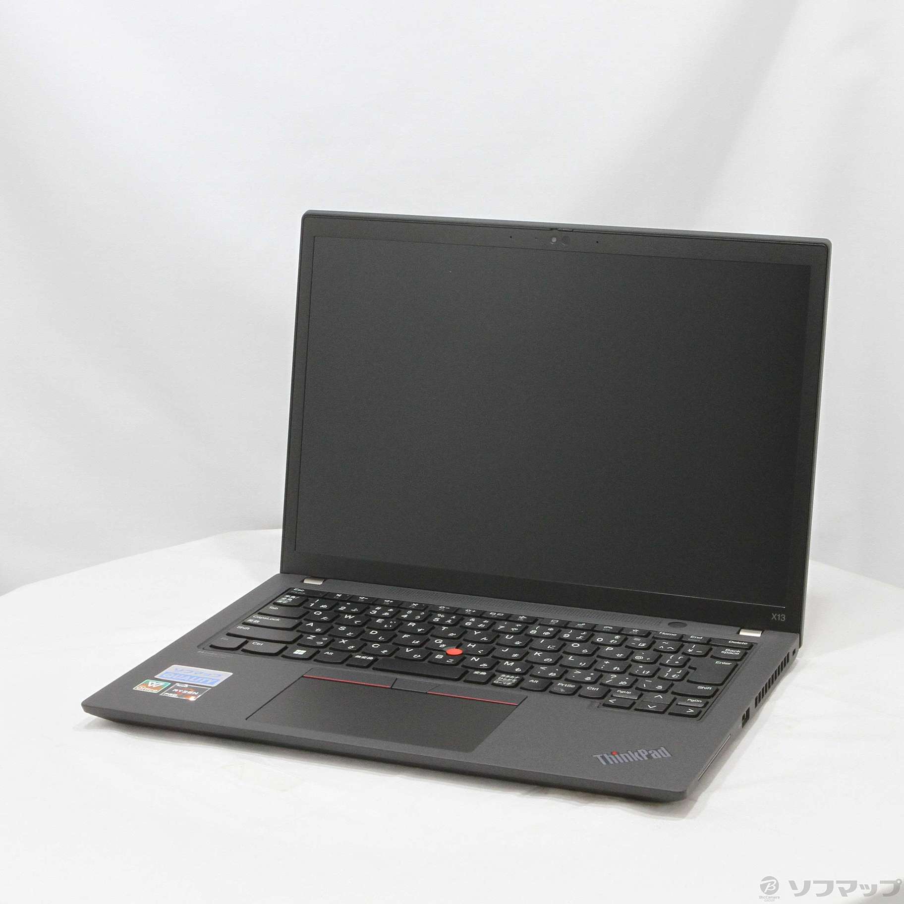 (中古)Lenovo ThinkPad X13 Gen 2 20XJS07900 ブラック(352-ud)