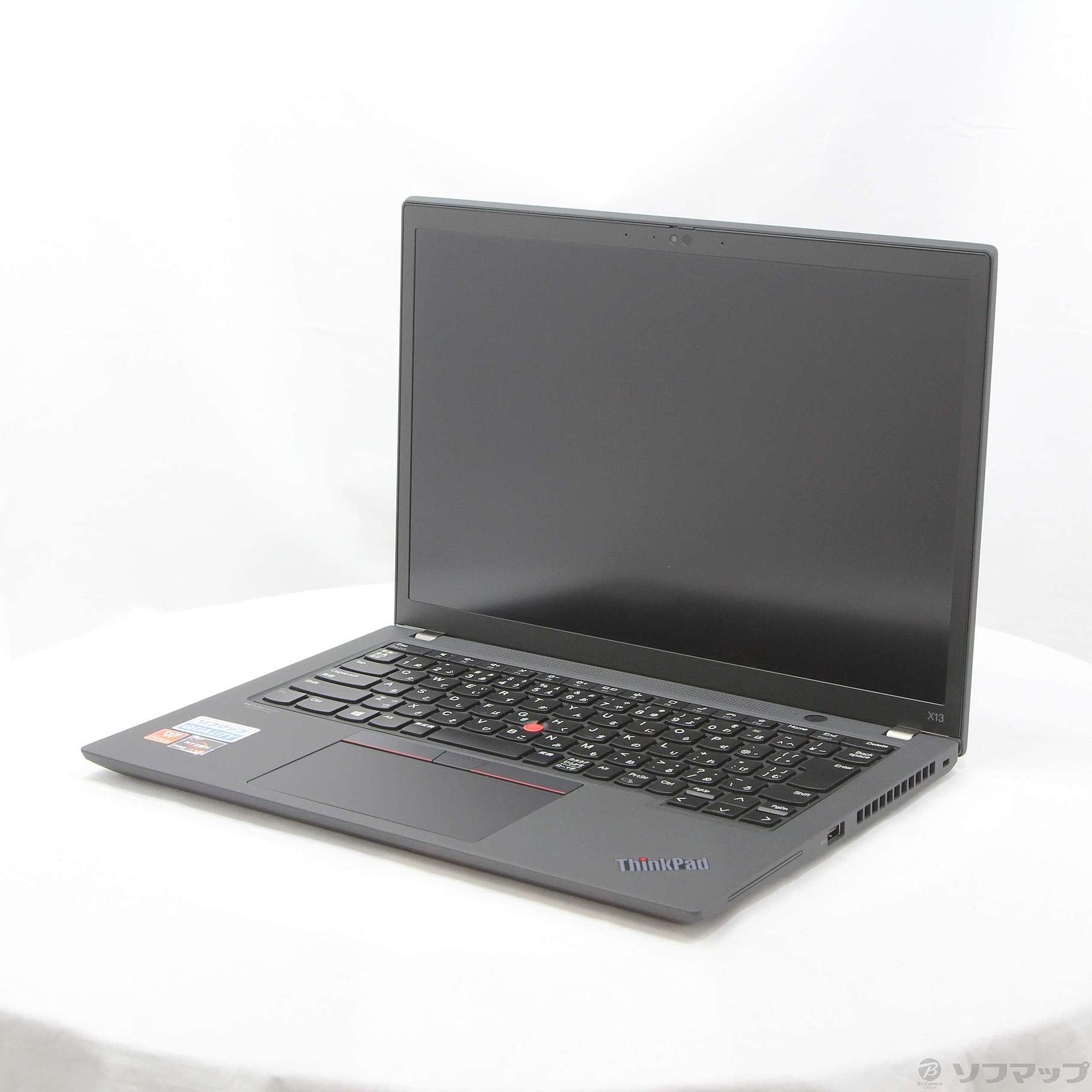 (中古)Lenovo ThinkPad X13 Gen 2 20XJS07900 ブラック(348-ud)