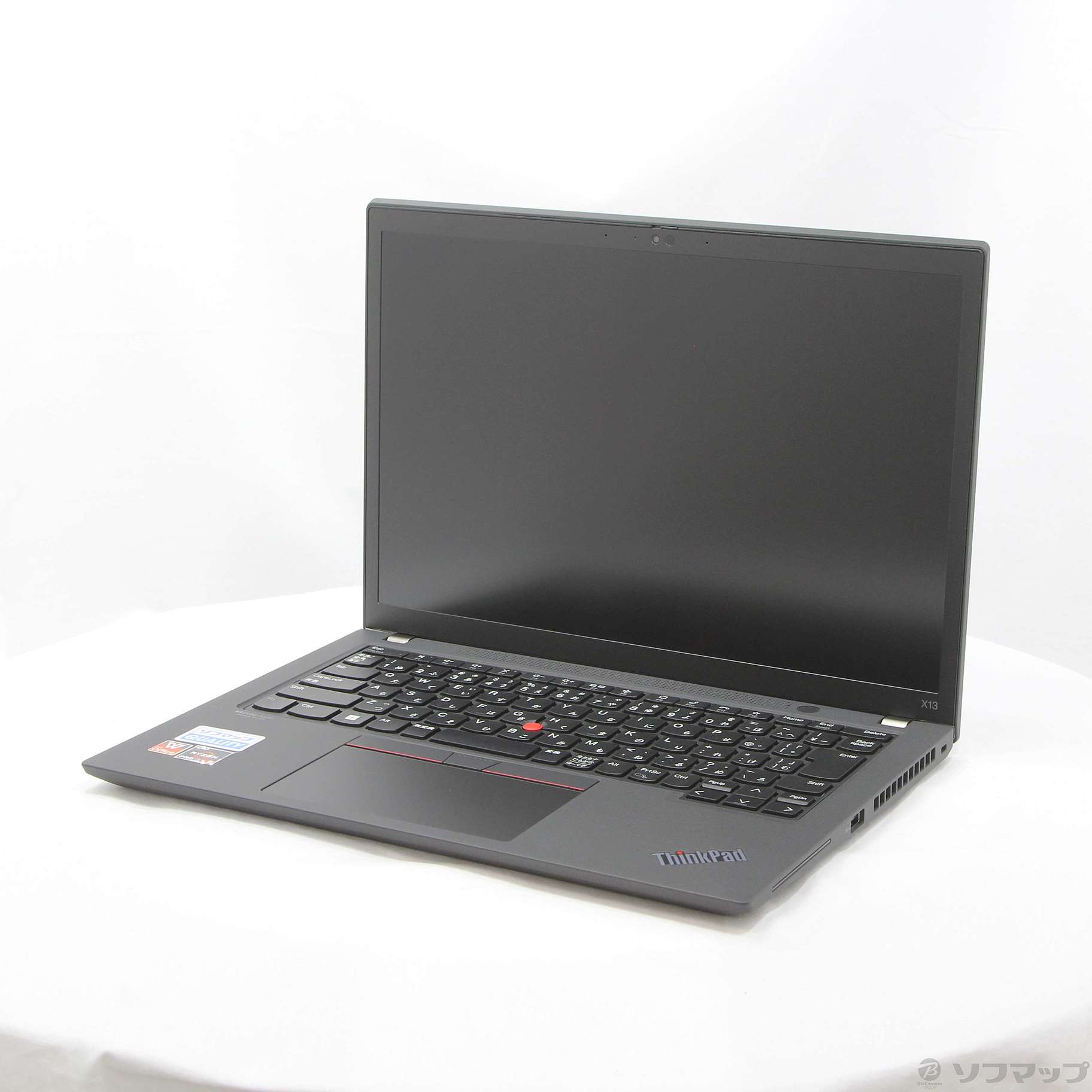 (中古)Lenovo ThinkPad X13 Gen 2 20XJS07900 ブラック(196-ud)