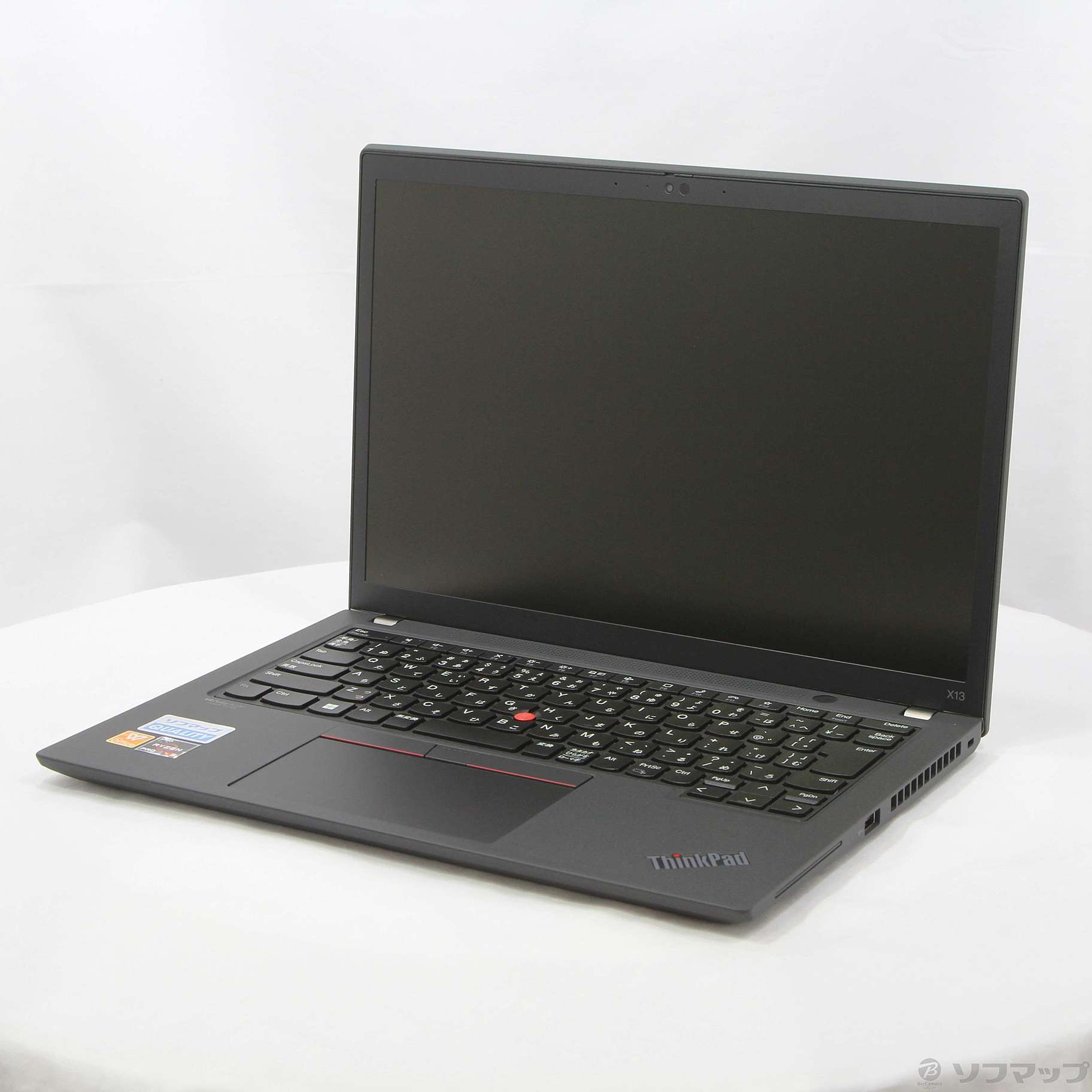 (中古)Lenovo ThinkPad X13 Gen 2 20XJS07900 ブラック(377-ud)