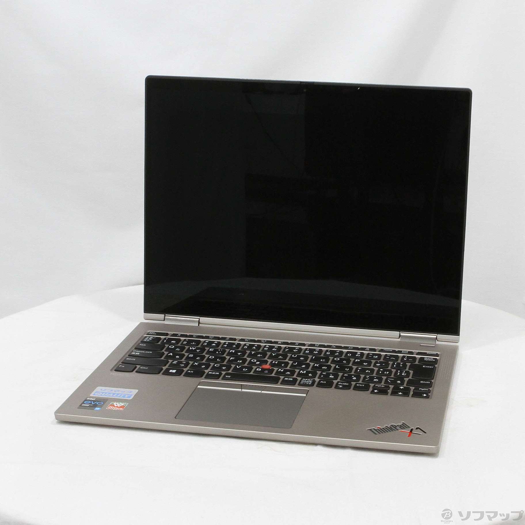 ThinkPad X1 Titanium 20QA009UJP タイタニウムシルバー ［Core i7 1160G7  (1.2GHz)／16GB／SSD512GB／13.5インチ］