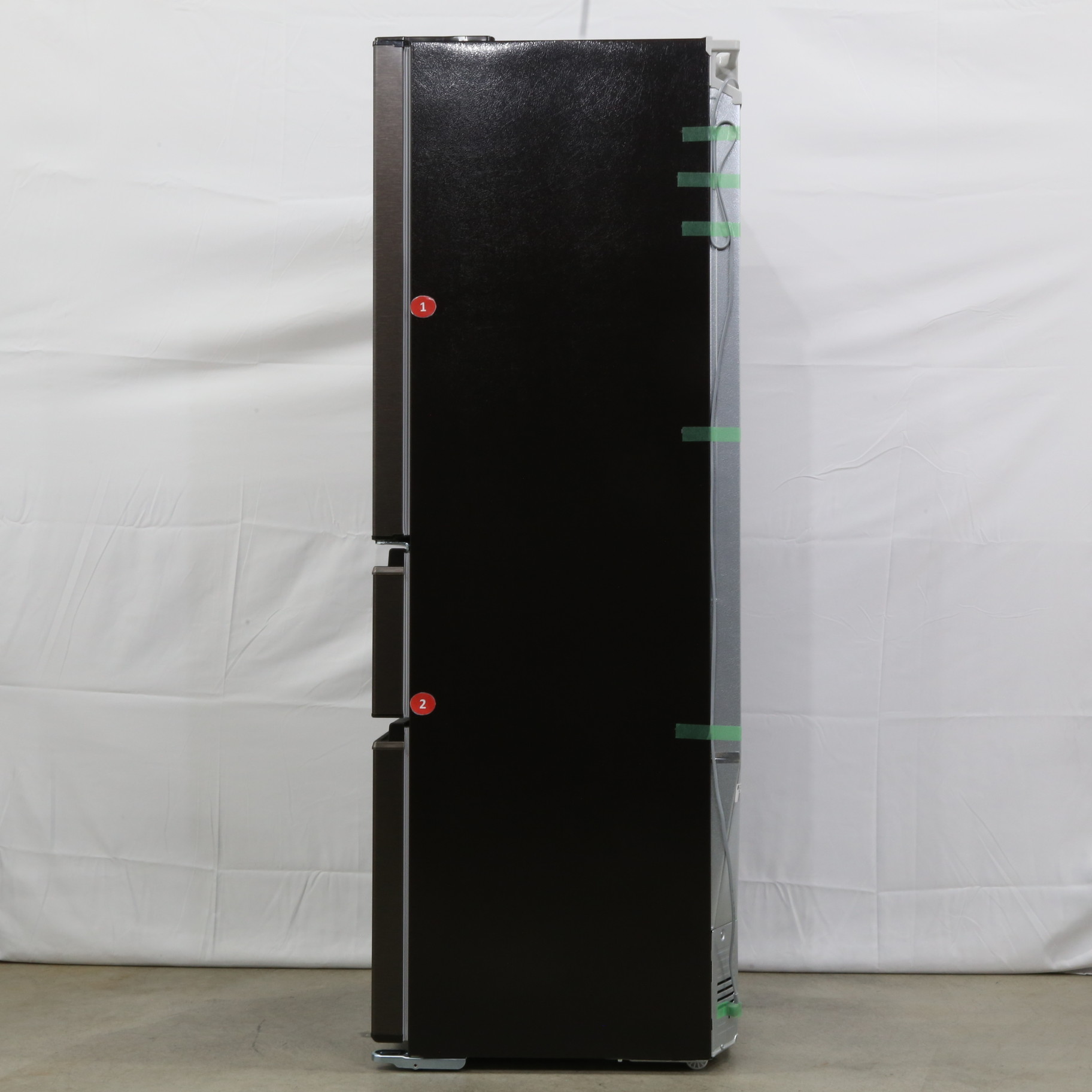 中古】〔展示品〕 冷蔵庫 CXシリーズ ダークブラウン MR-CX37J-T ［幅 